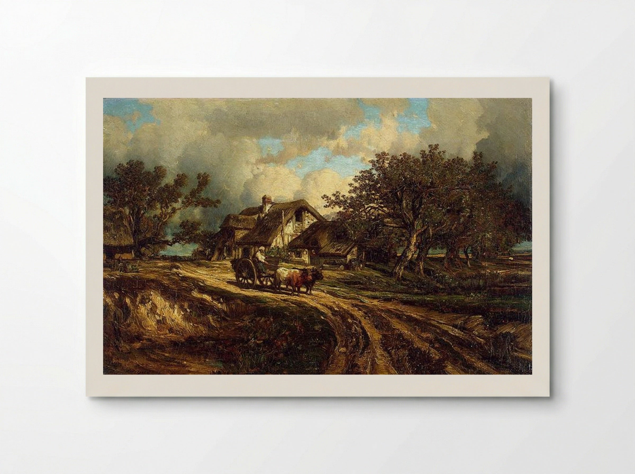 Village Landscape - Jules Dupré - Poster