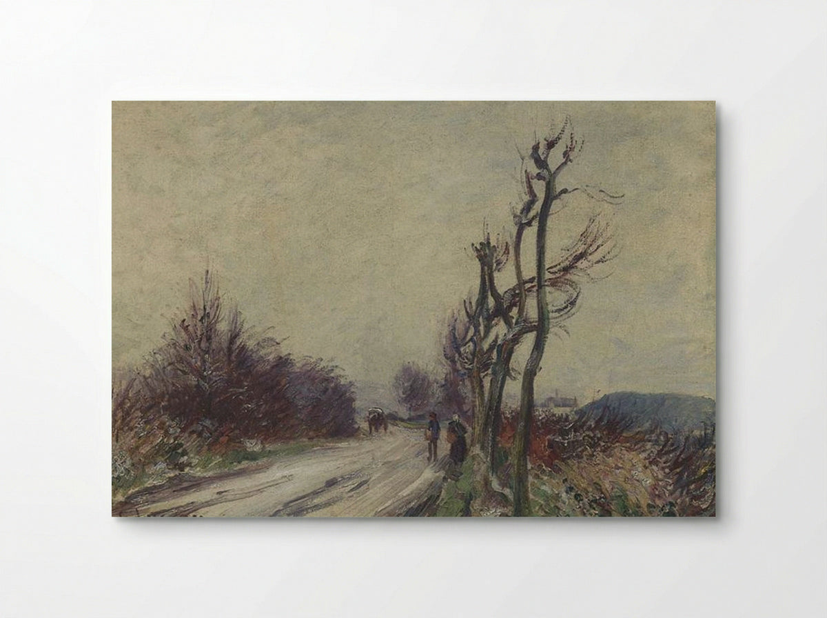 Village Road in Autumn - Gustave Loiseau - Poster