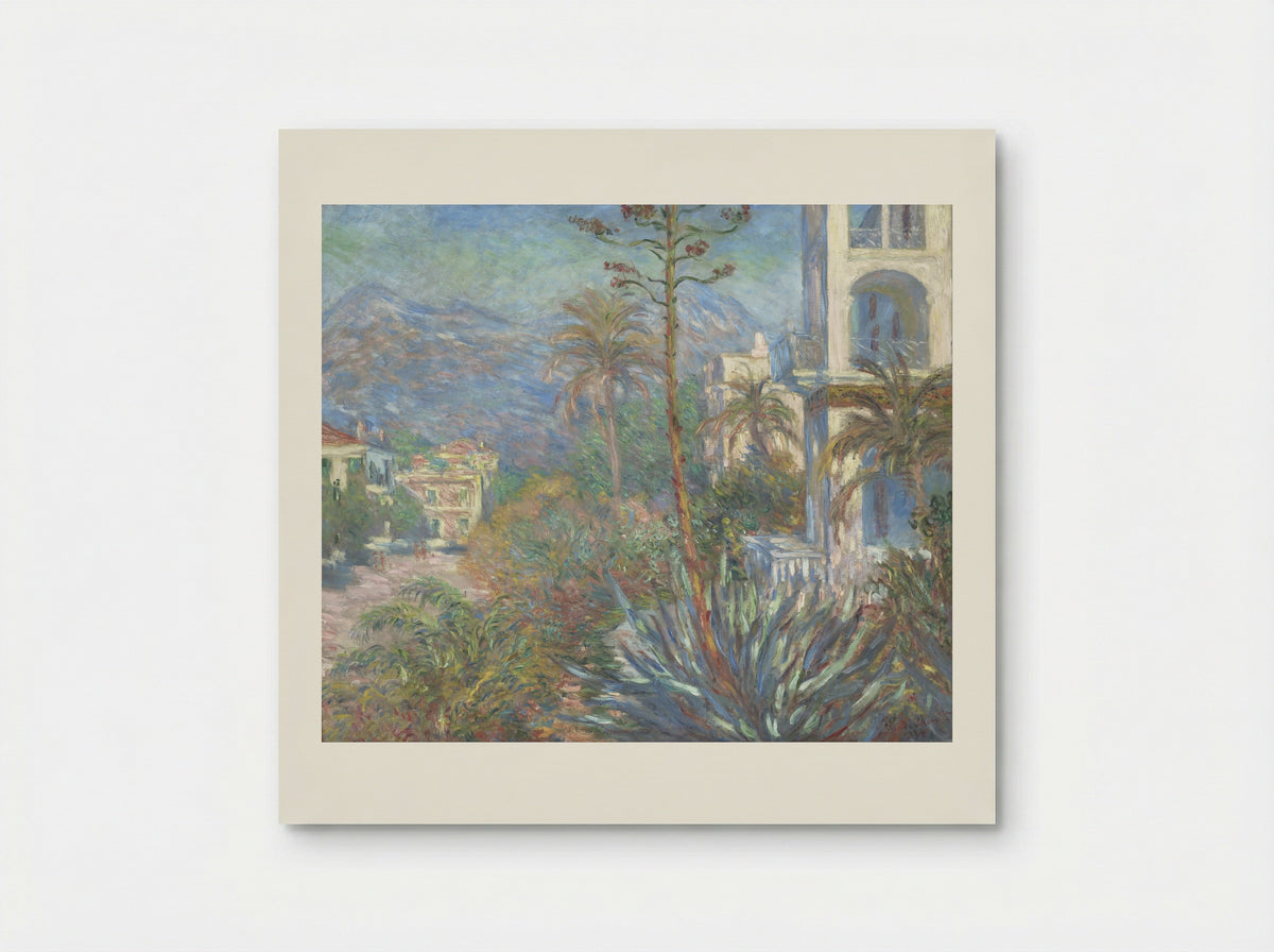 Villas at Bordighera - Claude Monet - Poster