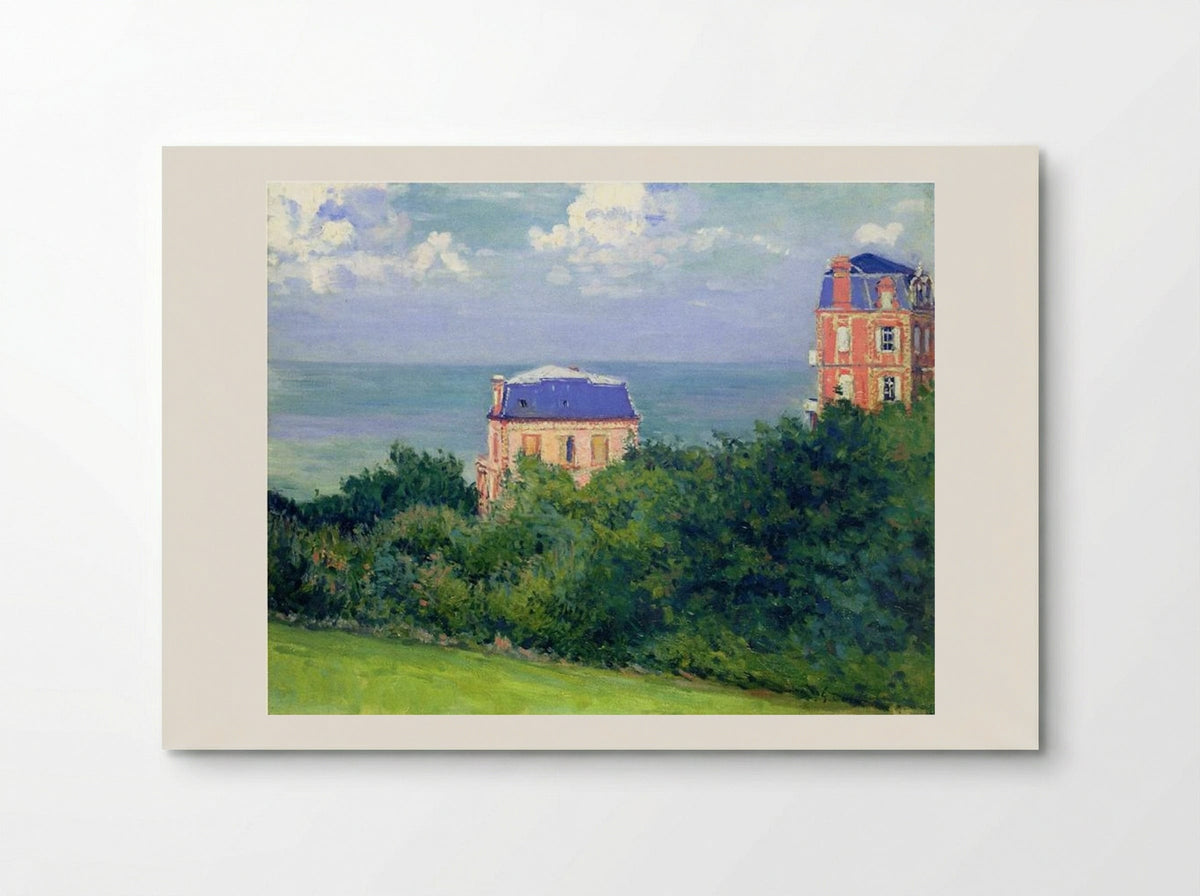 Villas at Villers-sur-Mer - Gustave Caillebotte - Poster