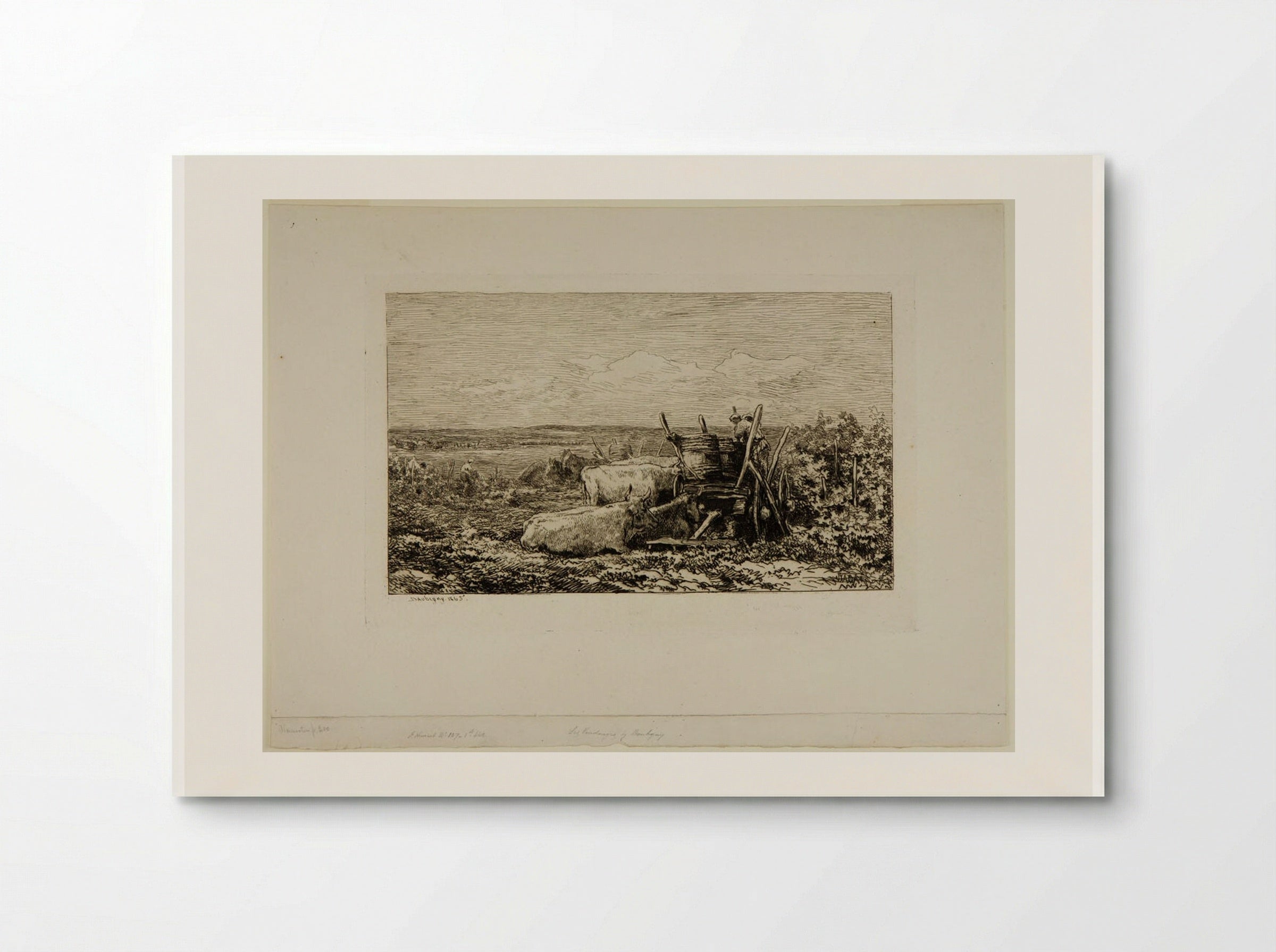 Vintagers - Charles-François Daubigny - Poster