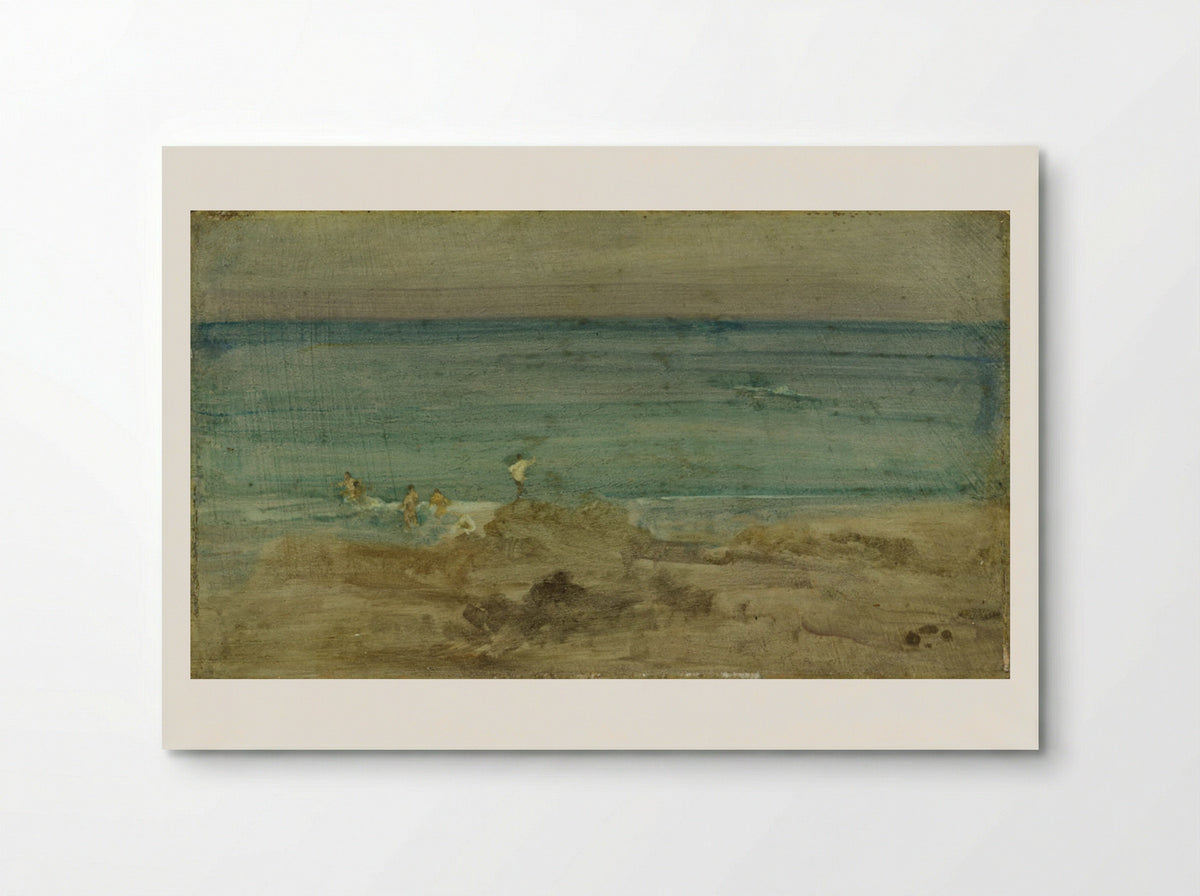 Violet and Blue: The Little Bathers, Pérosquérie - James Abbott McNeill Whistler - Poster
