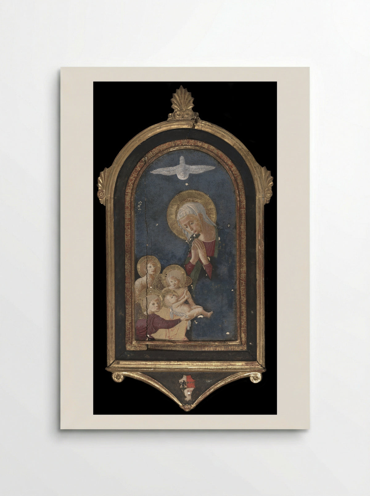 Virgin Adoring the Child - Pseudo Pier Francesco Fiorentino - Poster