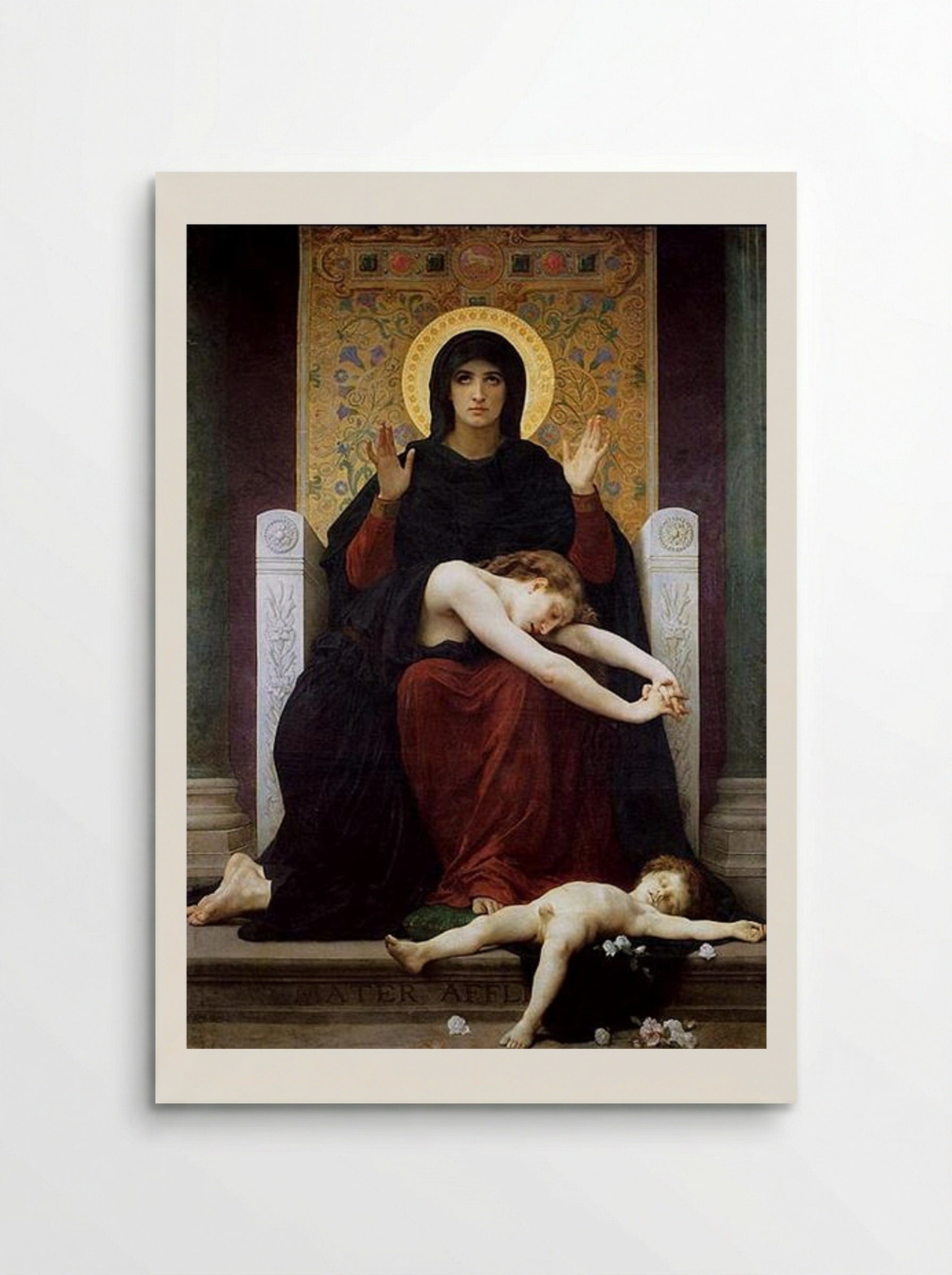 Virgin Comforter - William-Adolphe Bouguereau - Poster