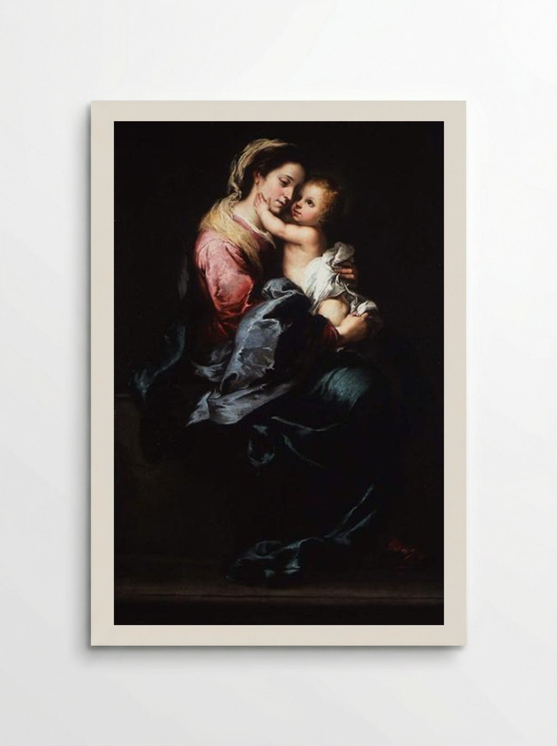 Virgin and Child - Bartolomé Esteban Murillo - Poster