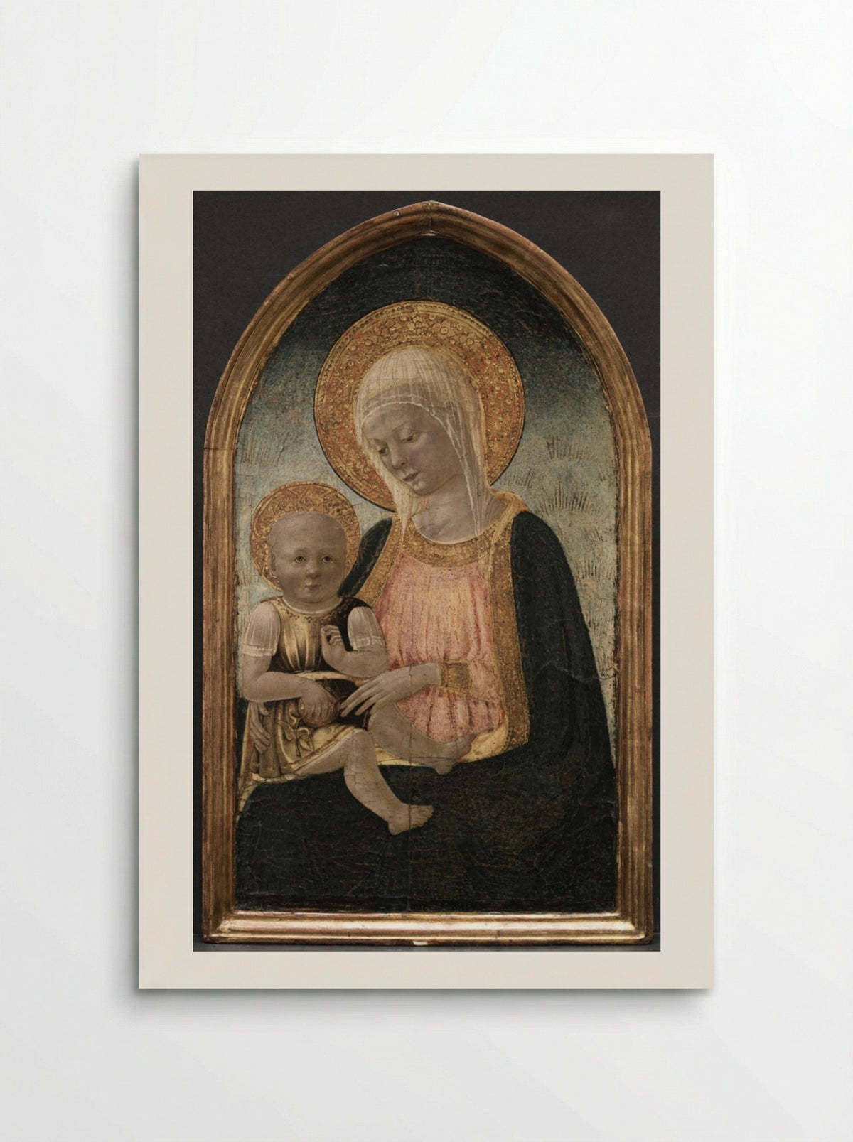 Virgin and Child - Neri di Bicci - Poster