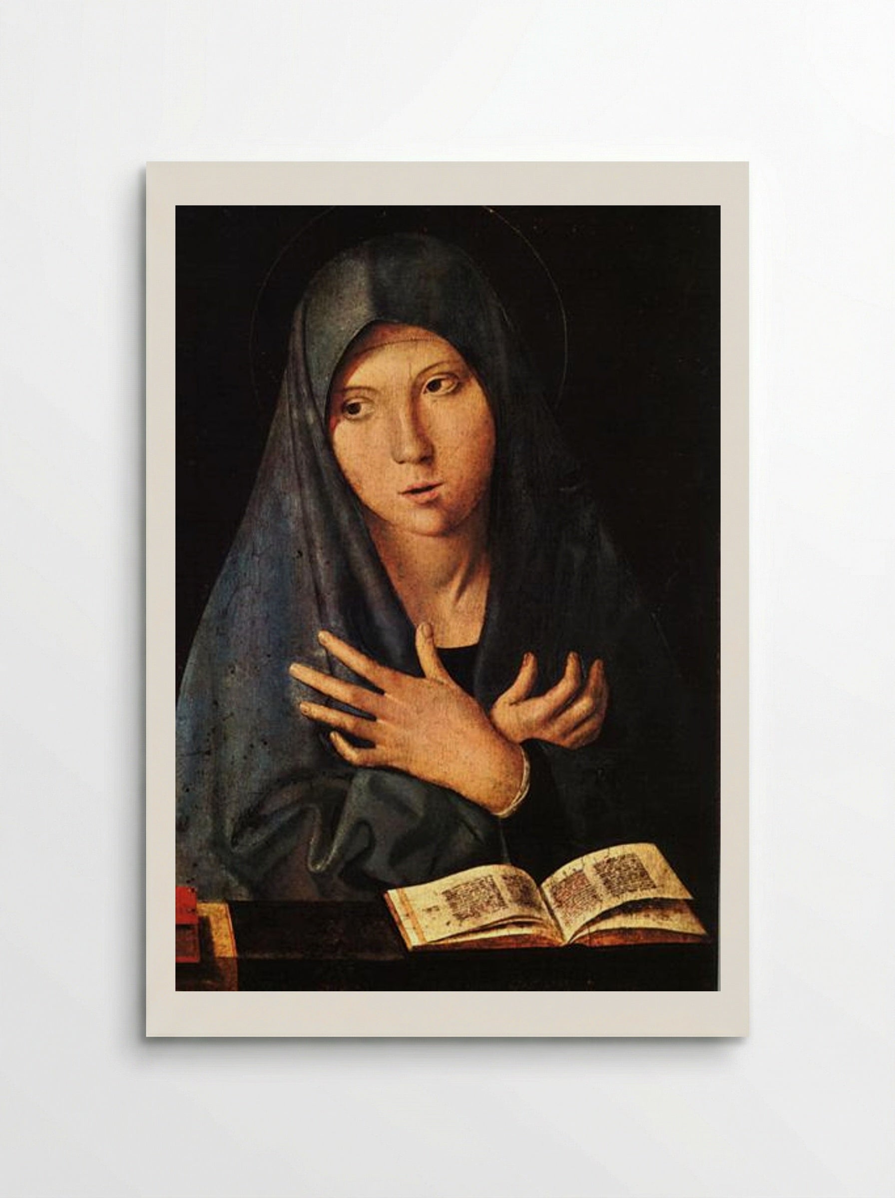 Virgin of the Annunciation - Antonello da Messina - Poster