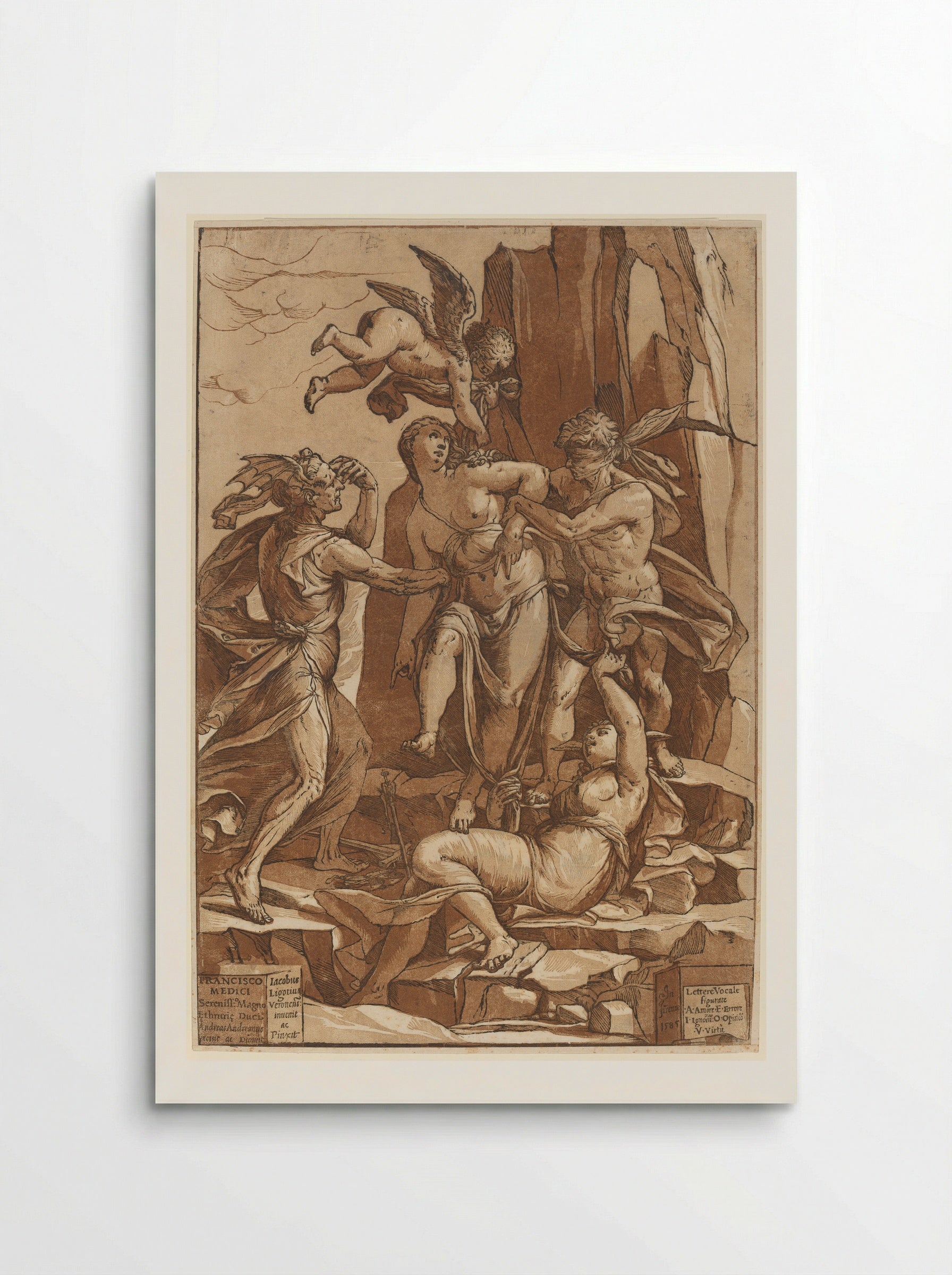 Virtue - Andrea Andreani - Poster