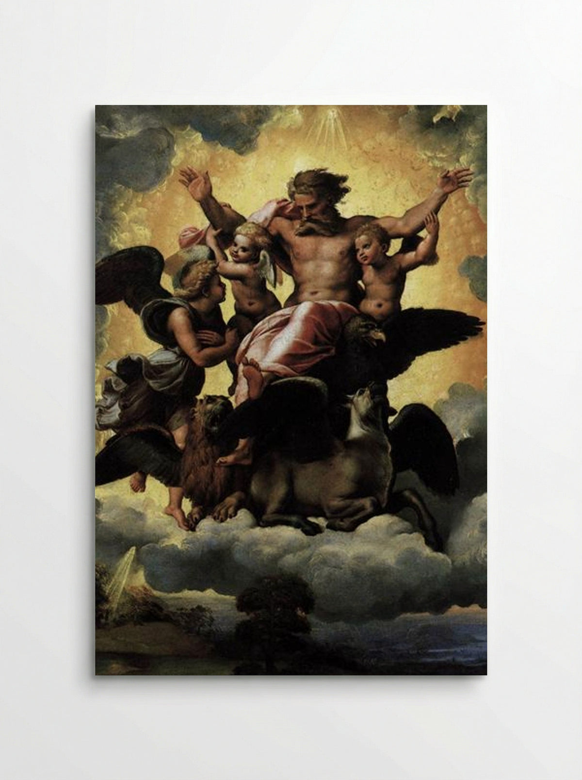 Vision of Ezekiel - Raphael - Poster