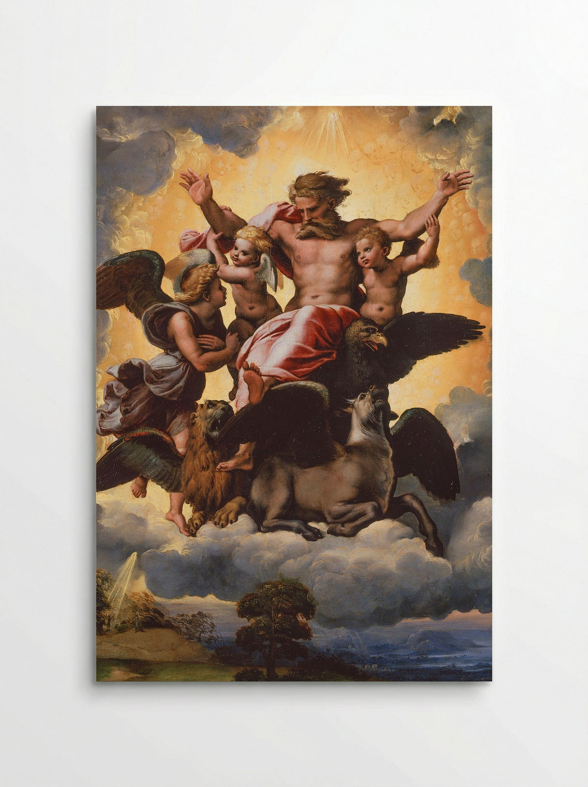 Vision of Ezekiel - Raphael - Poster