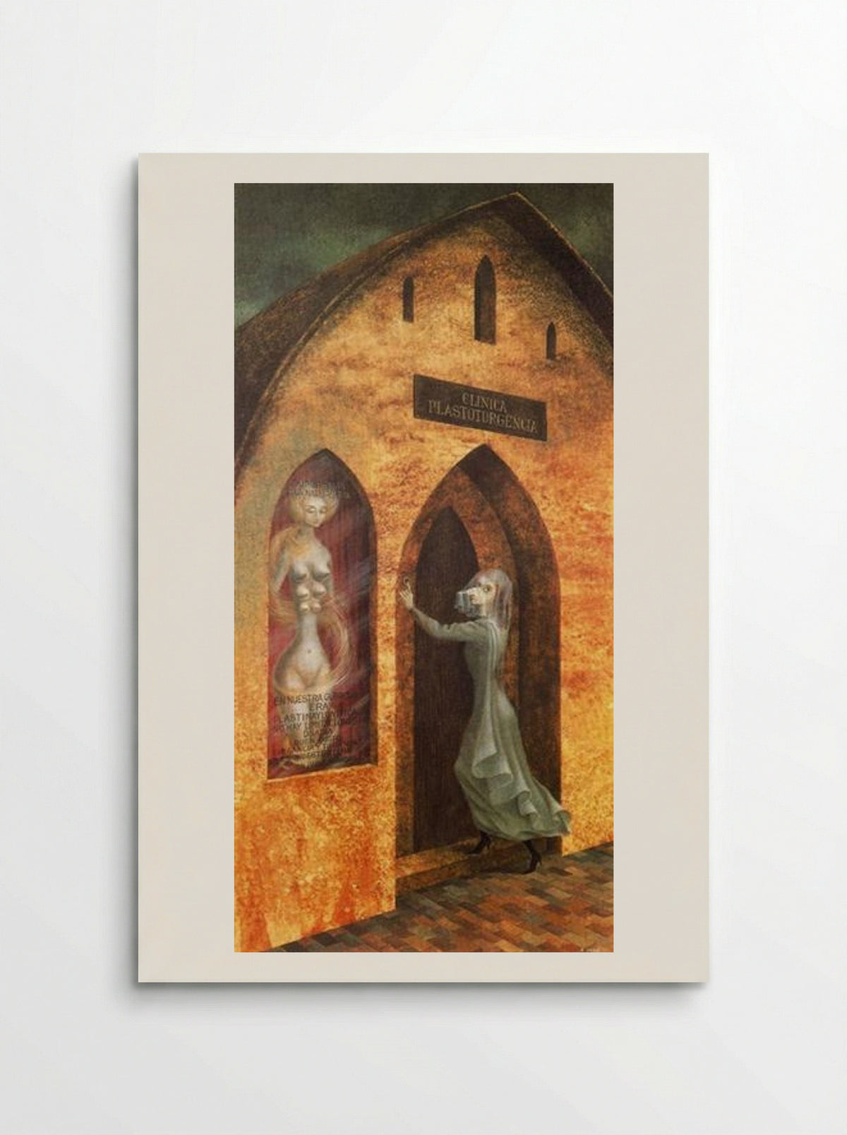 Visit to the Plastic Surgeon - Remedios Varo - Poster