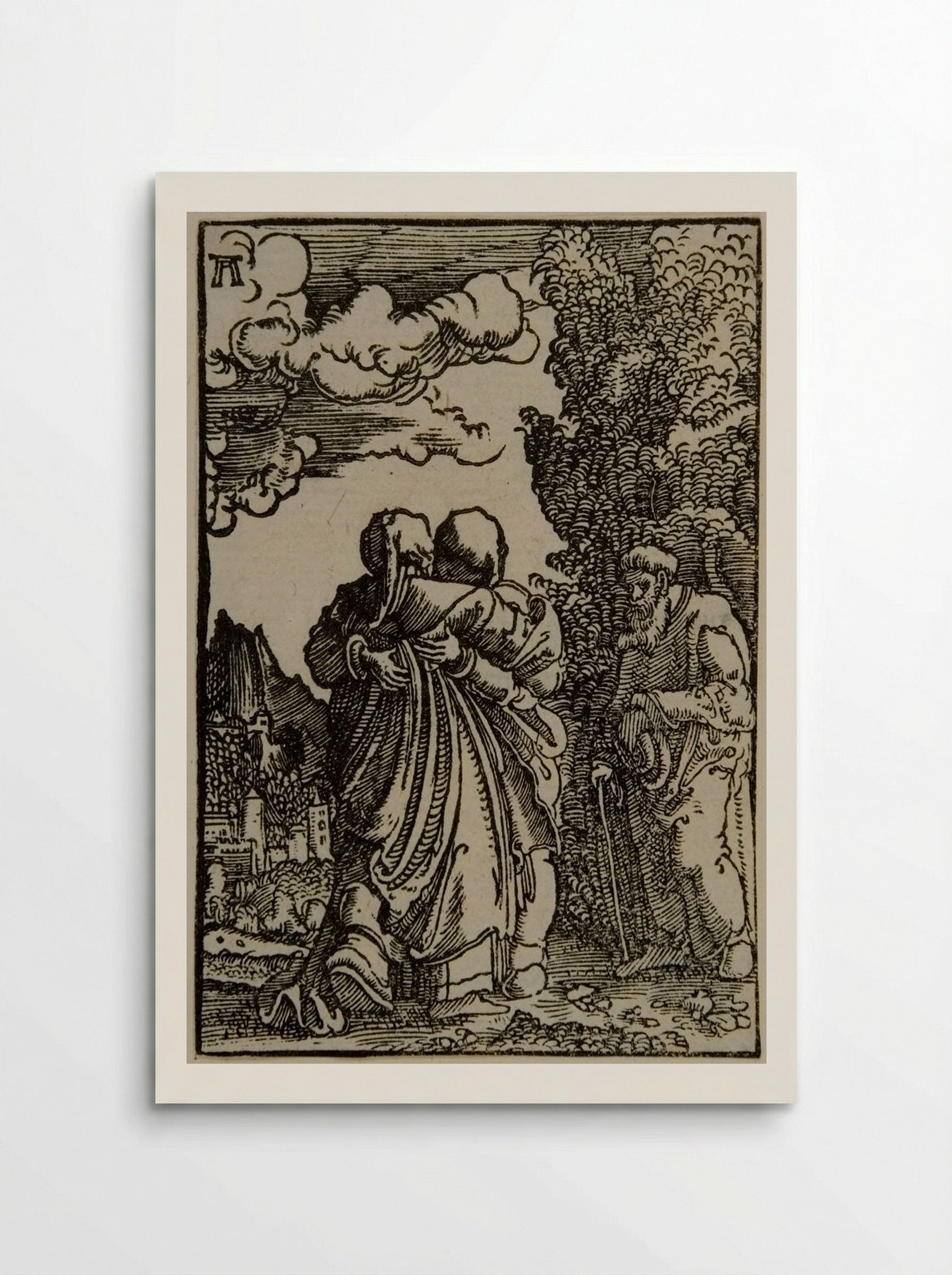 Visitation (Albrecht Altdorfer) - Albrecht Altdorfer - Poster