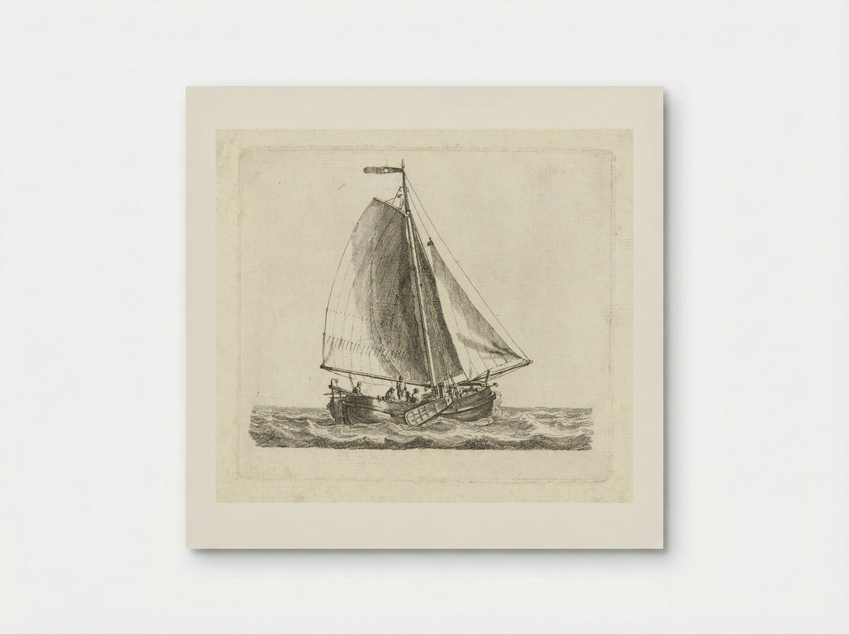 Vissersboot - Gerrit Groenewegen - Poster