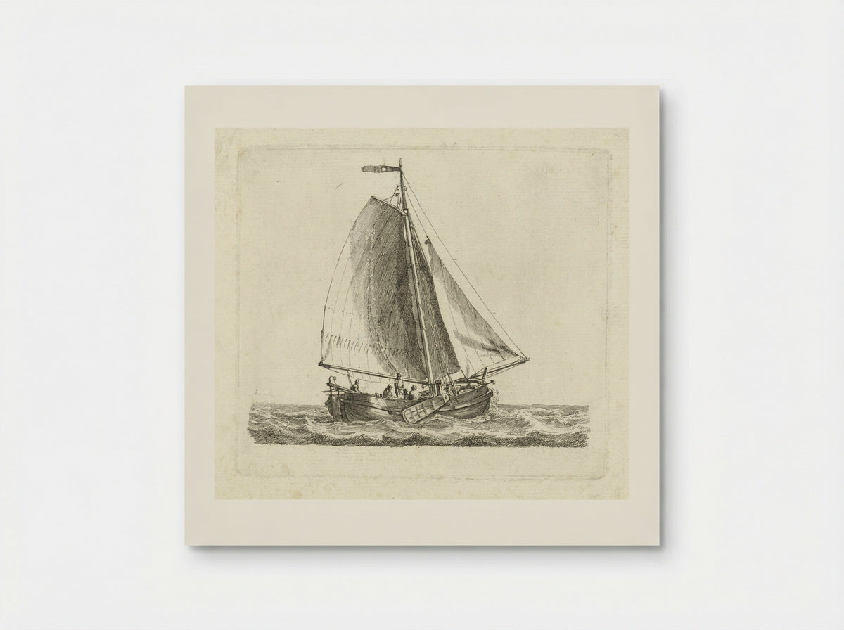 Vissersboot - Gerrit Groenewegen - Poster