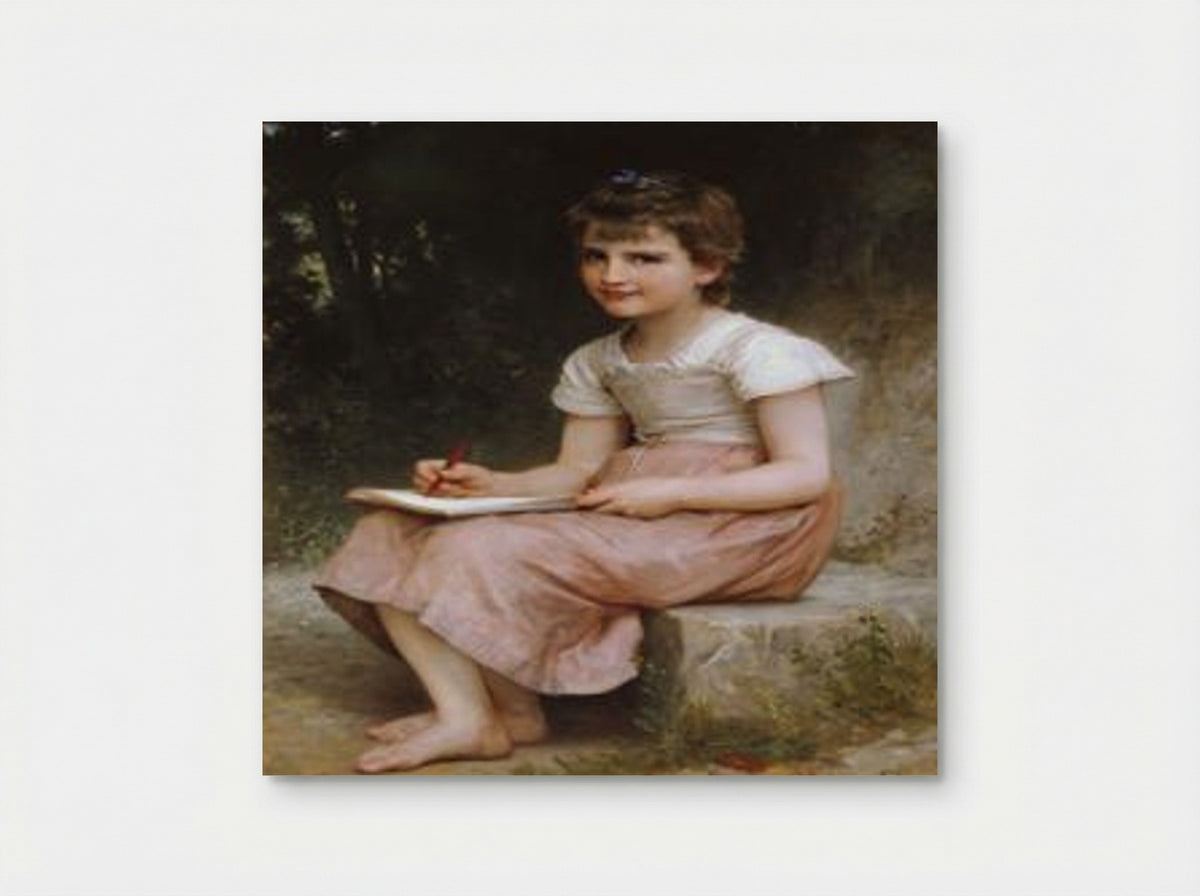 Vocation - William-Adolphe Bouguereau - Poster