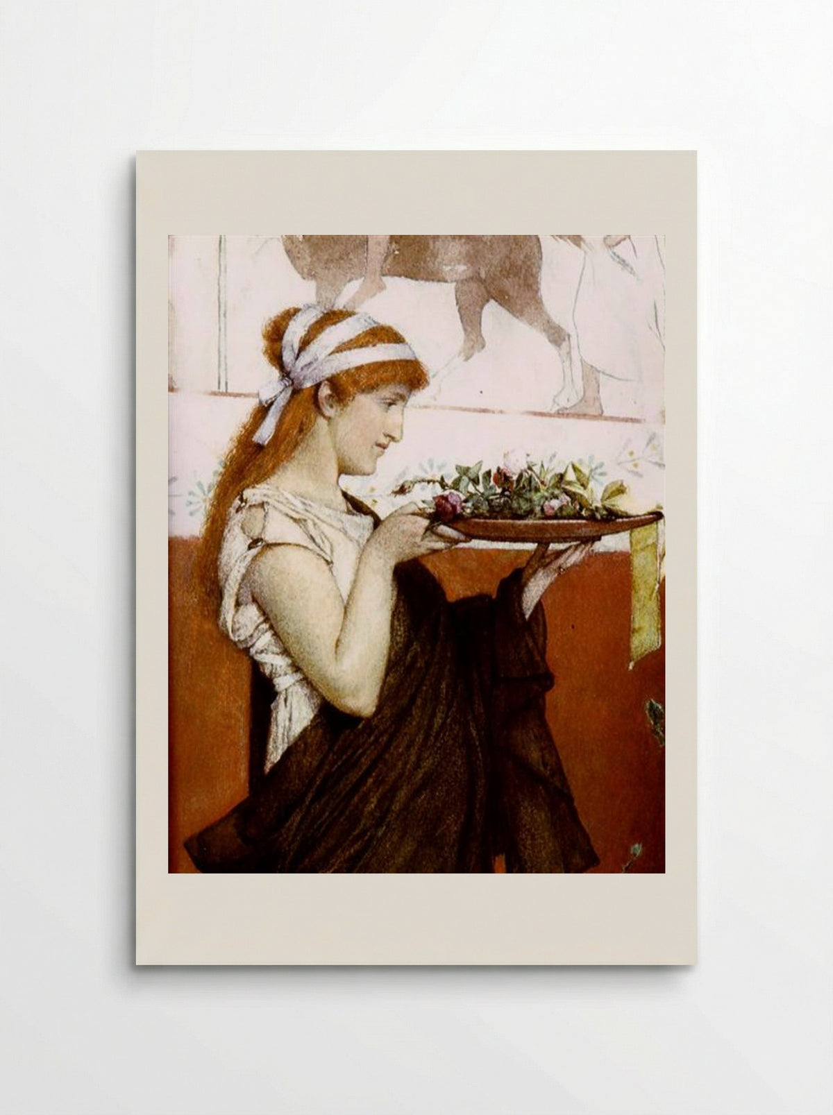 Votive Offering - Sir Lawrence Alma-Tadema - Poster