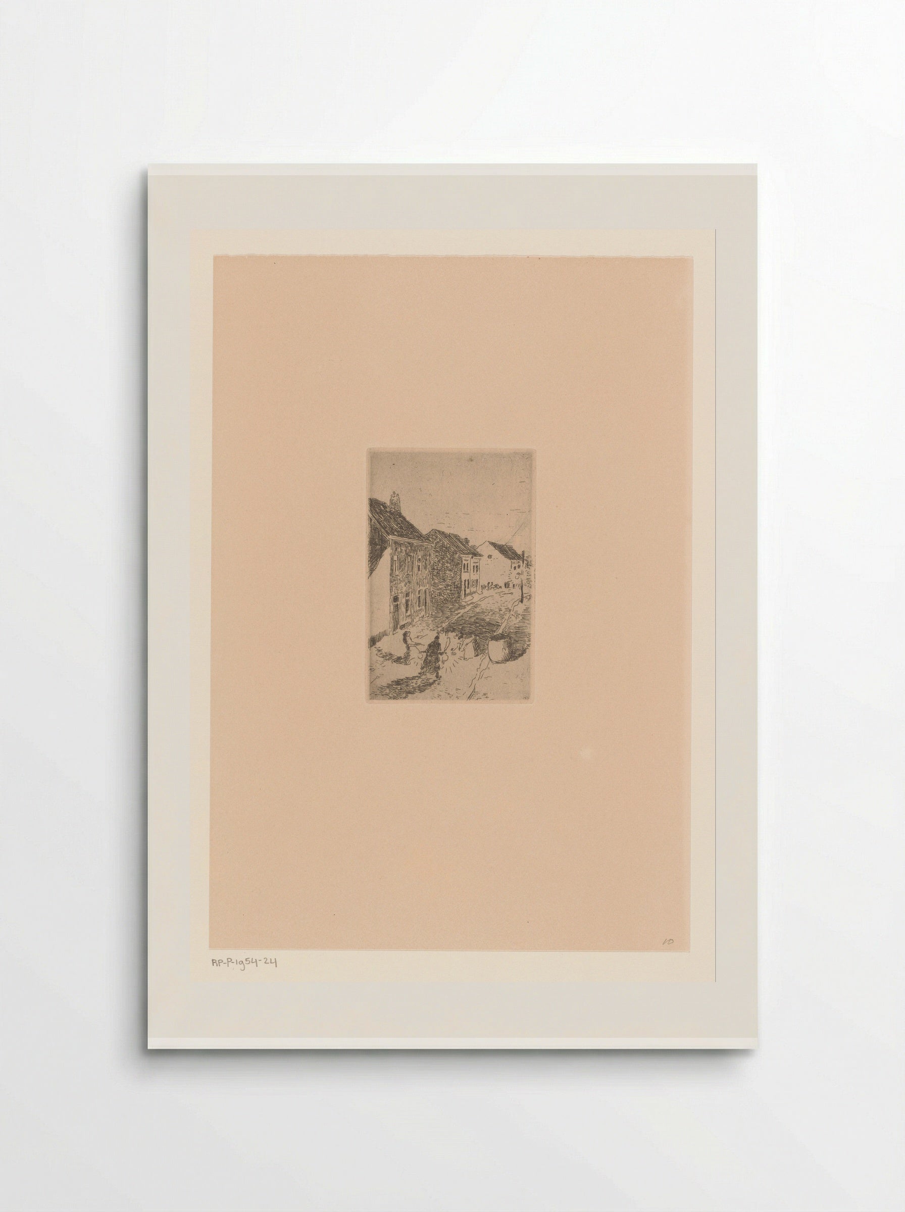 Vrouwen met lantaarns op straat - Rik Wouters - Poster