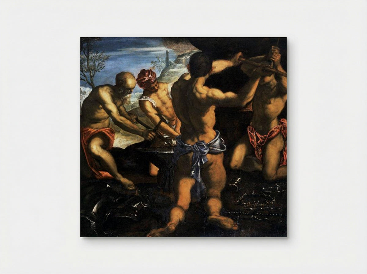 Vulcan's Forge - Tintoretto - Poster