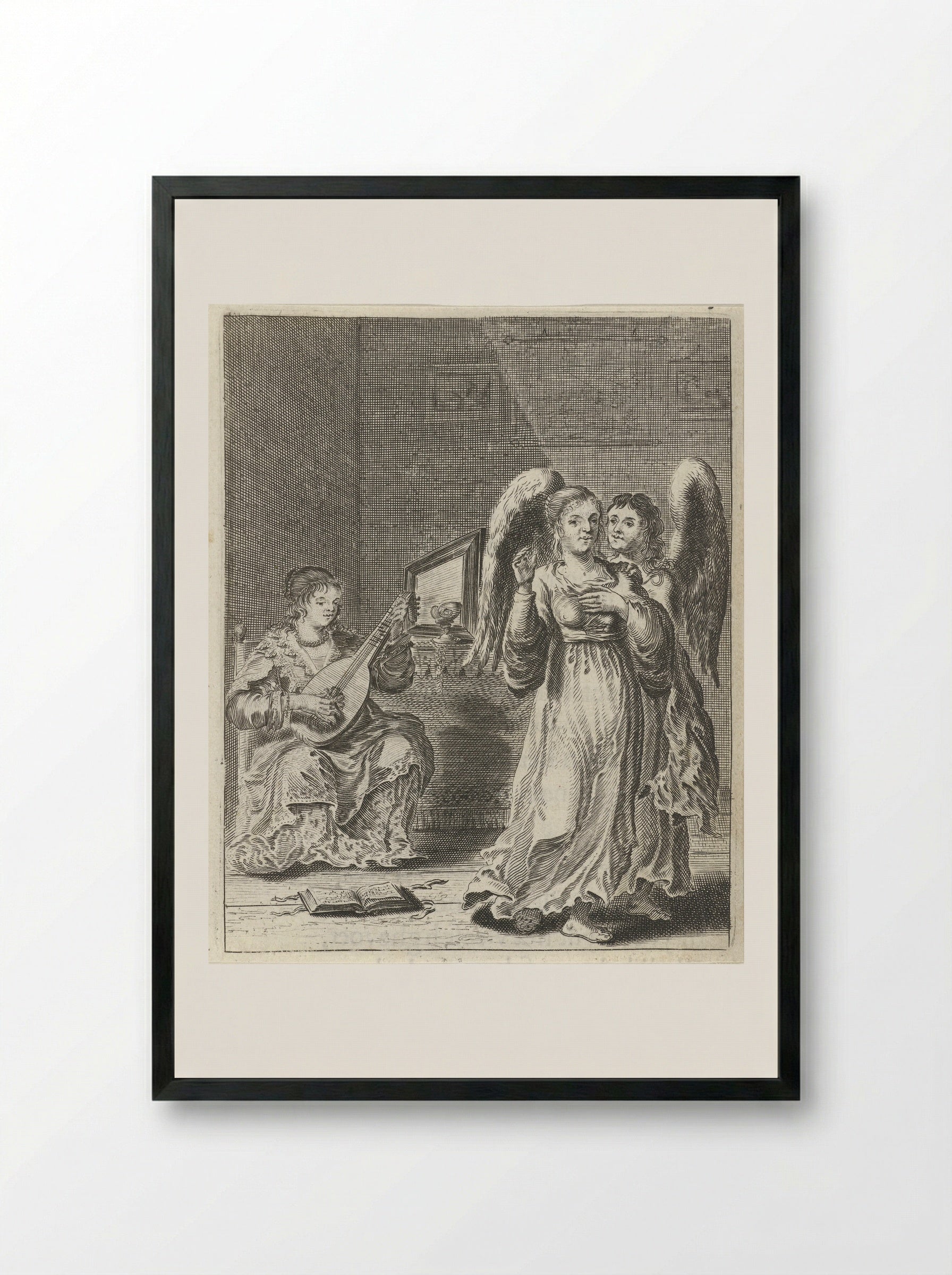 Waarschuwing tegen IJdelheid - Pieter Nolpe - Framed Print Black