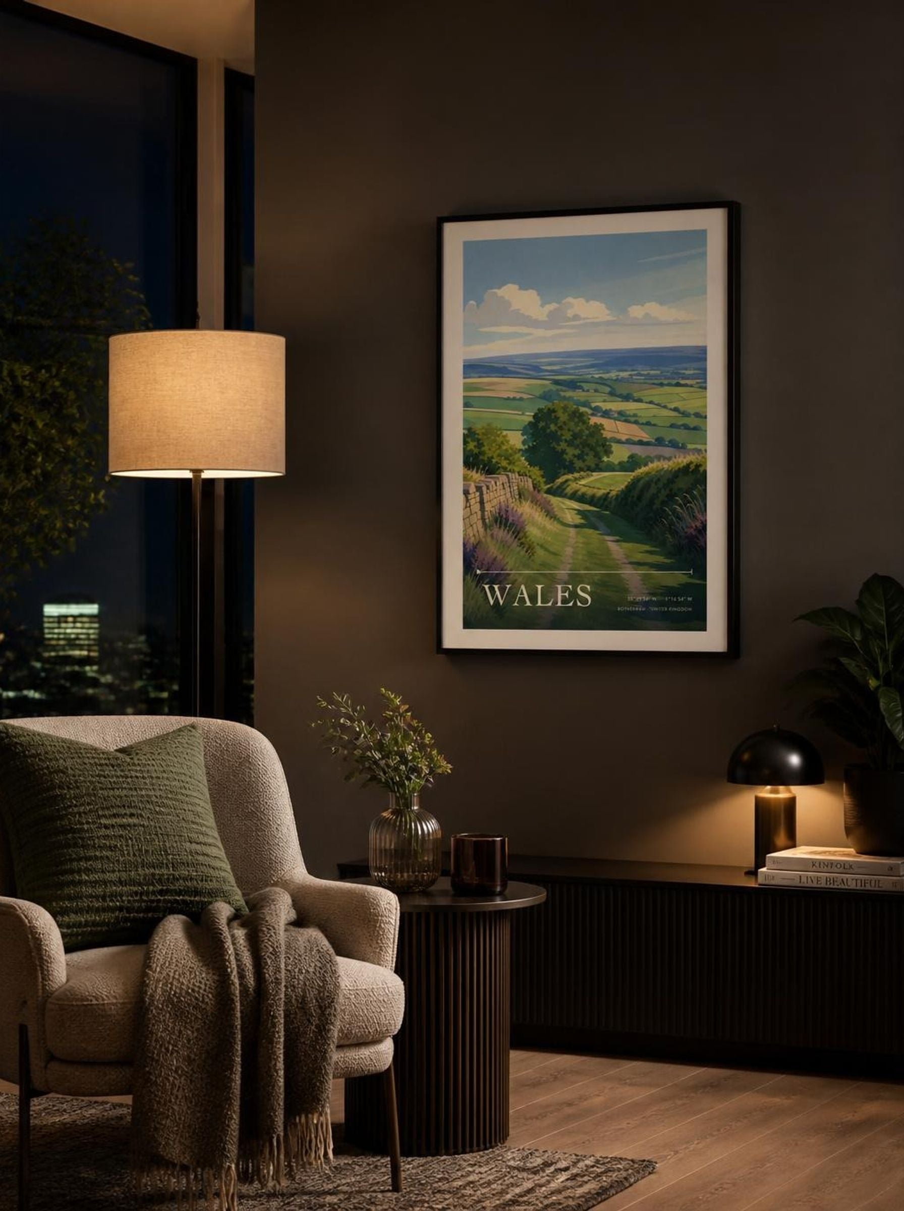 Wales Rotherham United Kingdom Travel Poster - Lifestyle