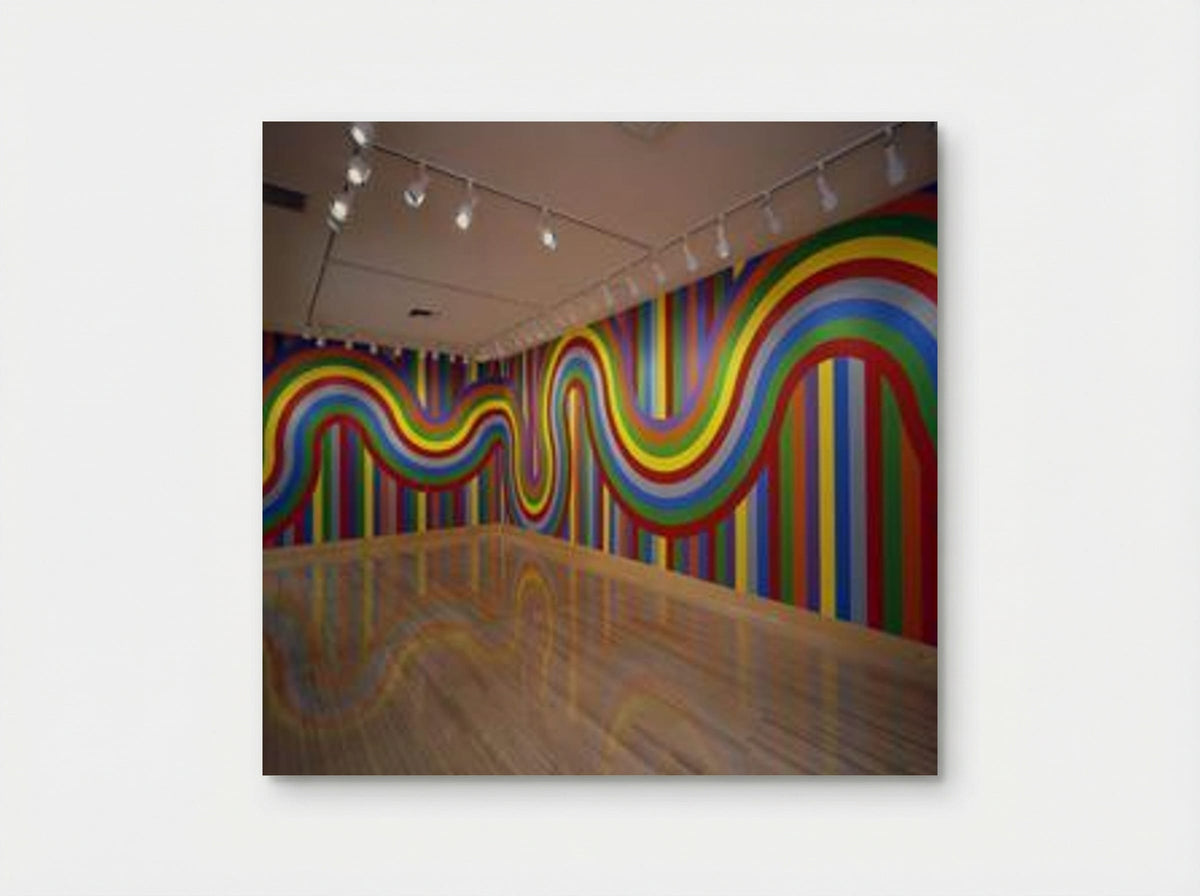 Wall Drawing #1136 - Sol LeWitt - Poster