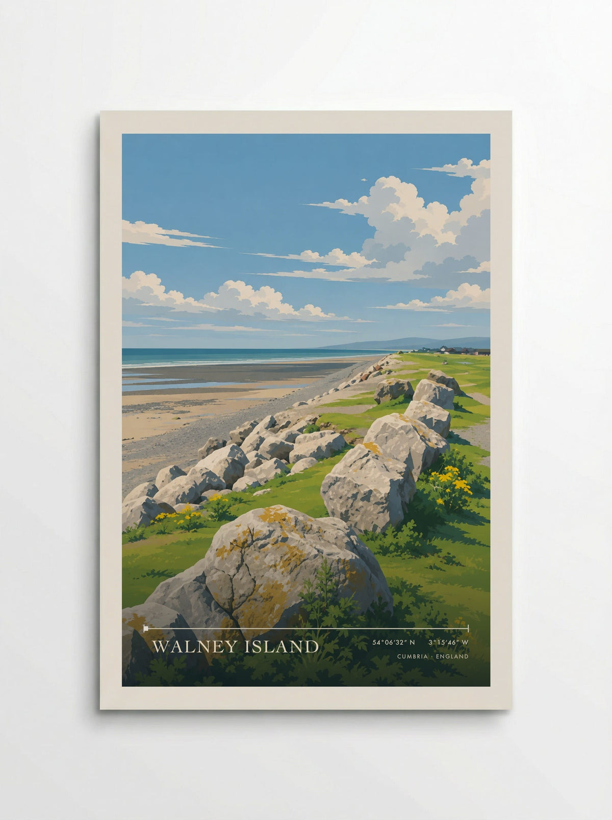 Walney Island, Cumbria | Travel Poster - Poster