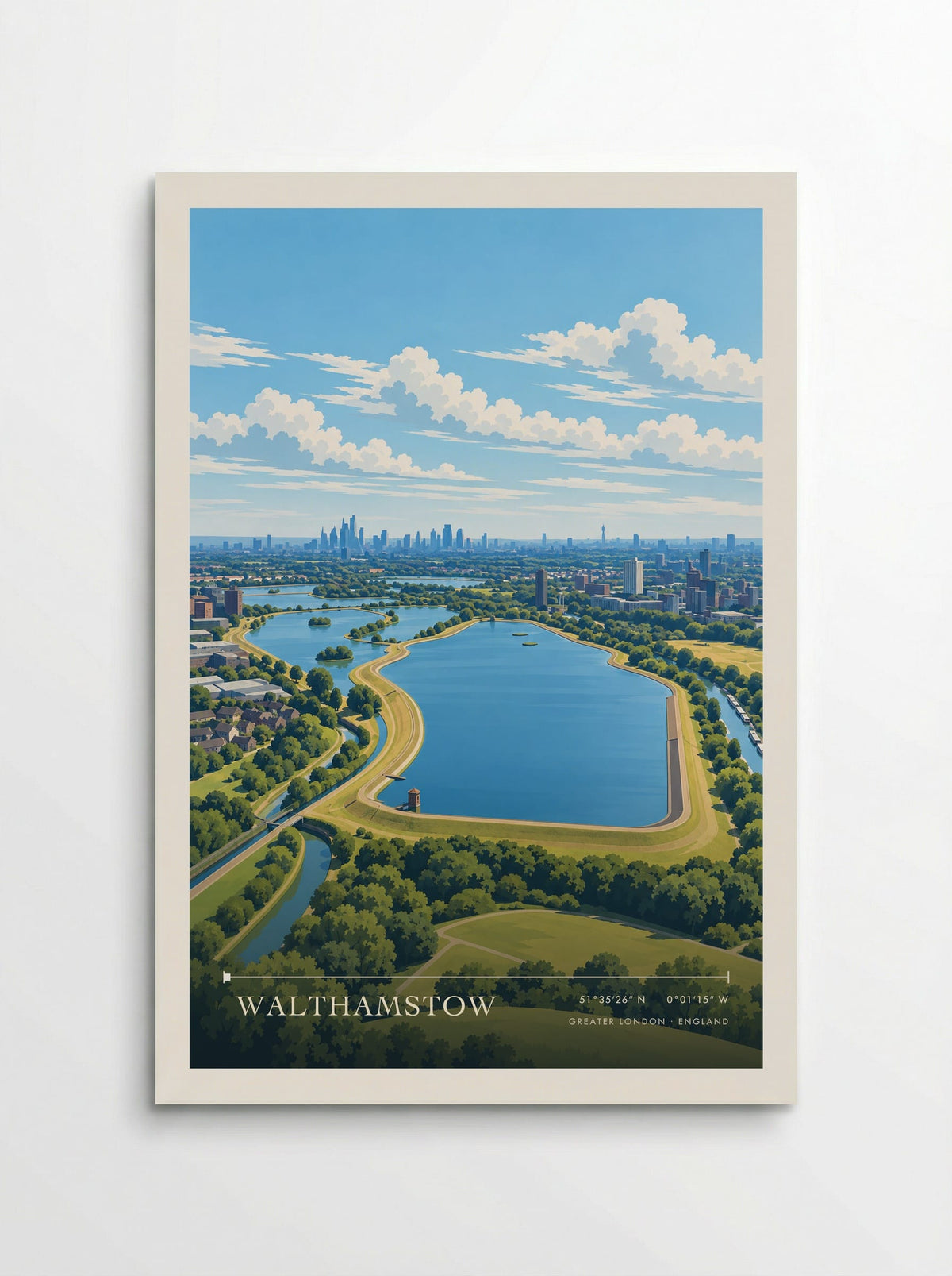 Walthamstow, Greater London | Travel Poster - Poster