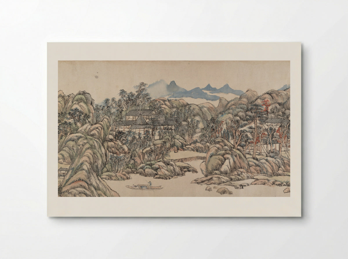 Wangchuan Villa - Wang Yuanqi - Poster