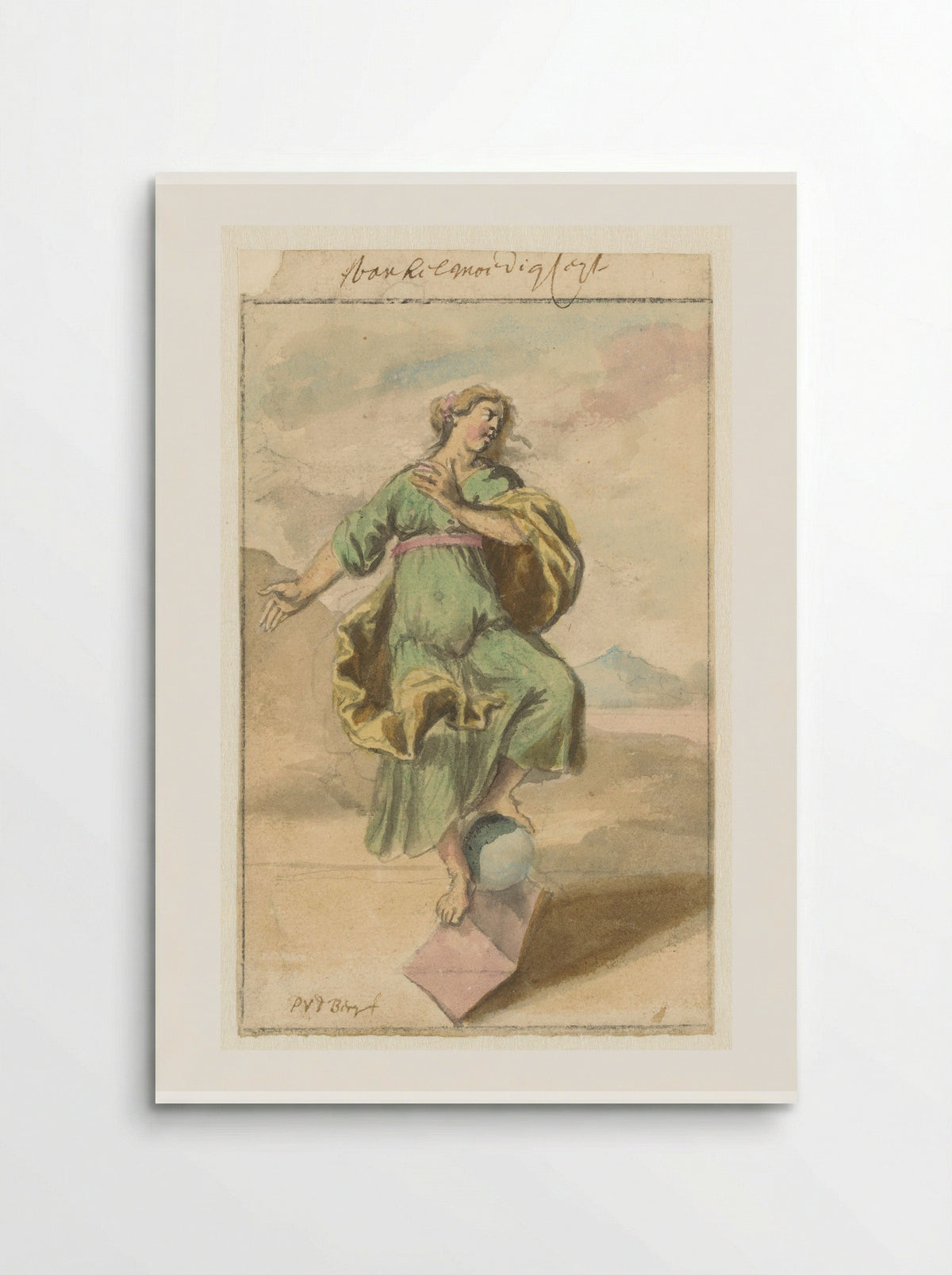 Wankelmoedigheid - Pieter van den Berge - Poster