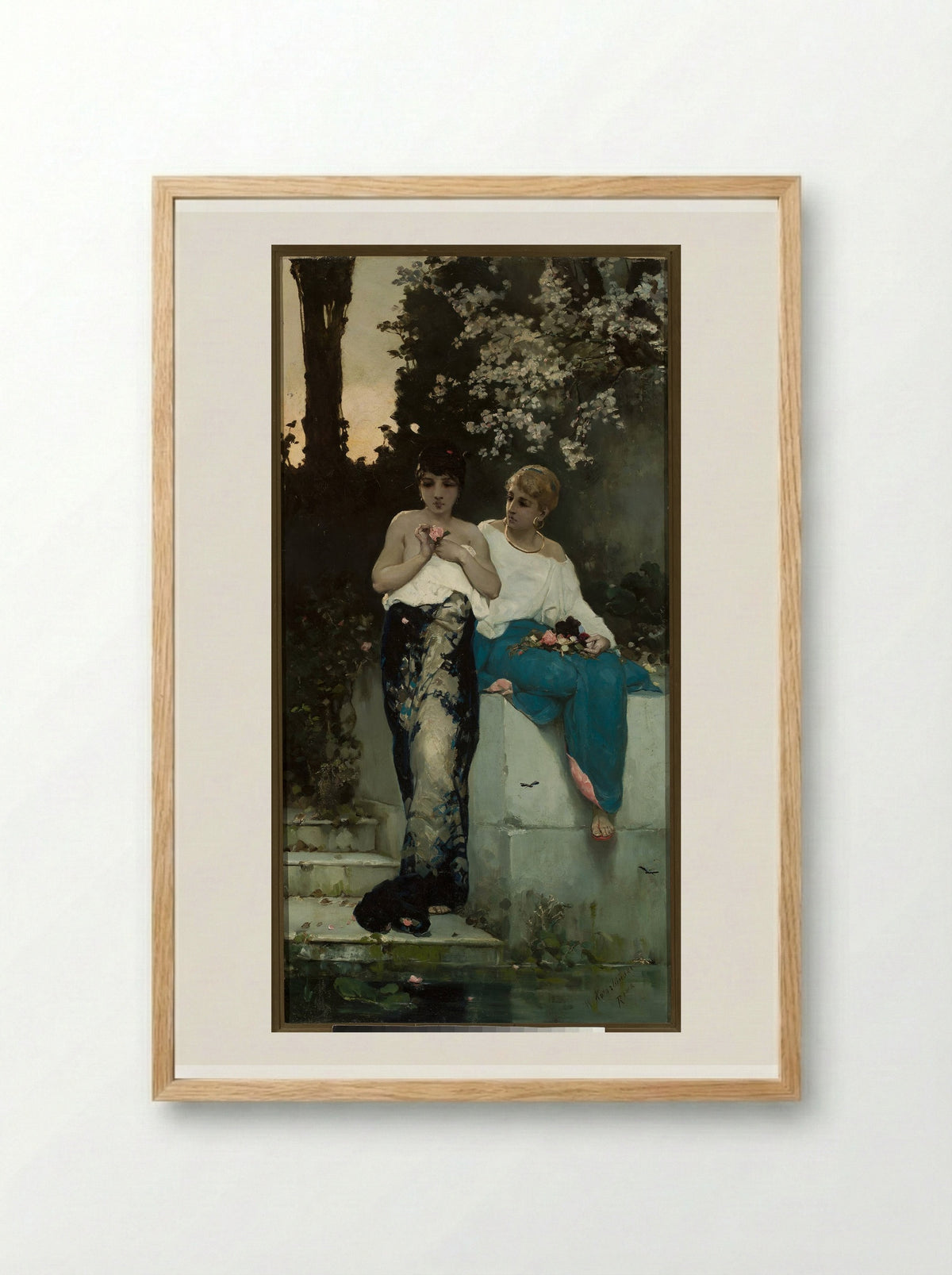 War - Wilhelm Kotarbiński - Framed Print Wood