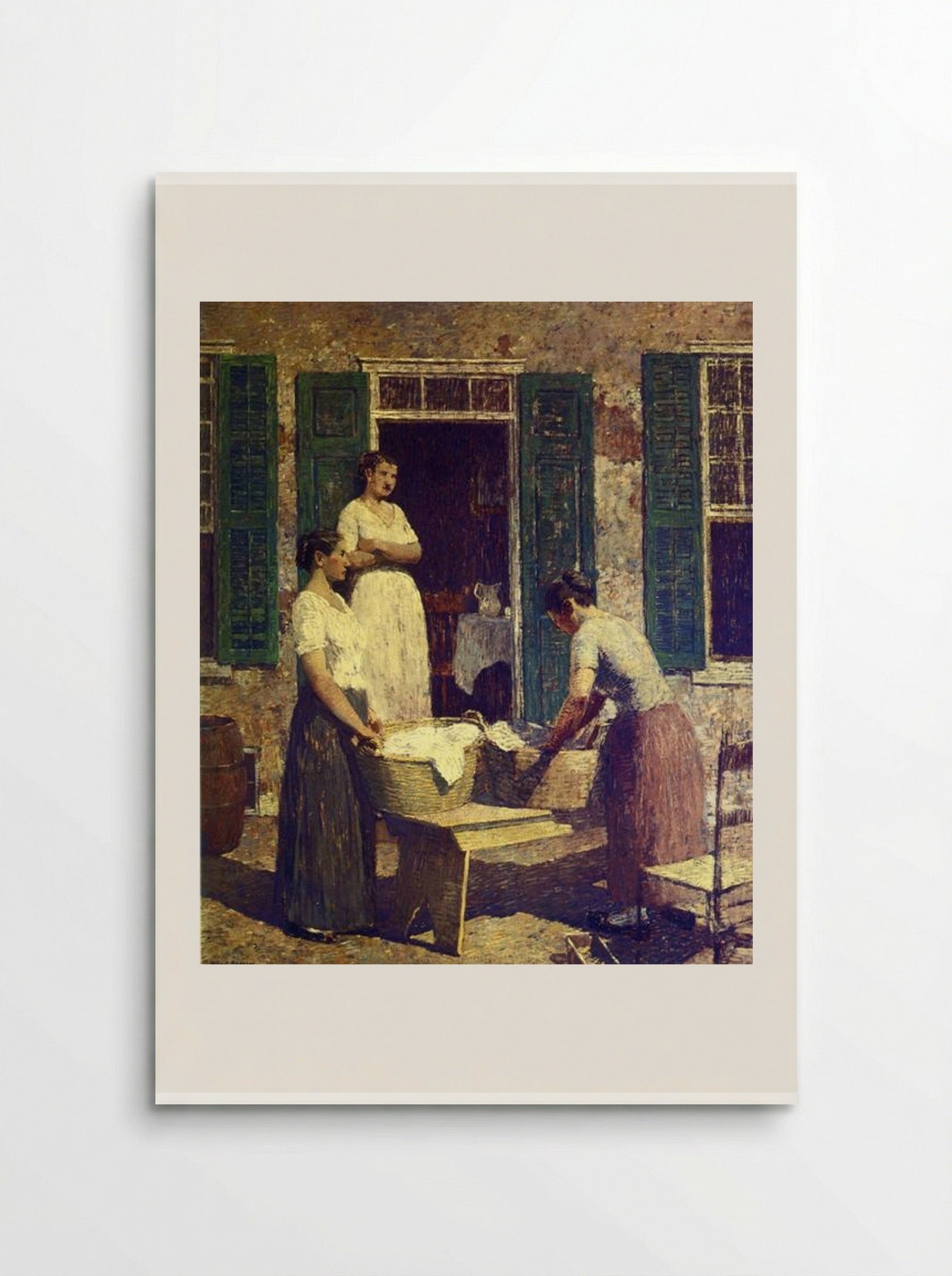 Washday - Robert Spencer - Poster