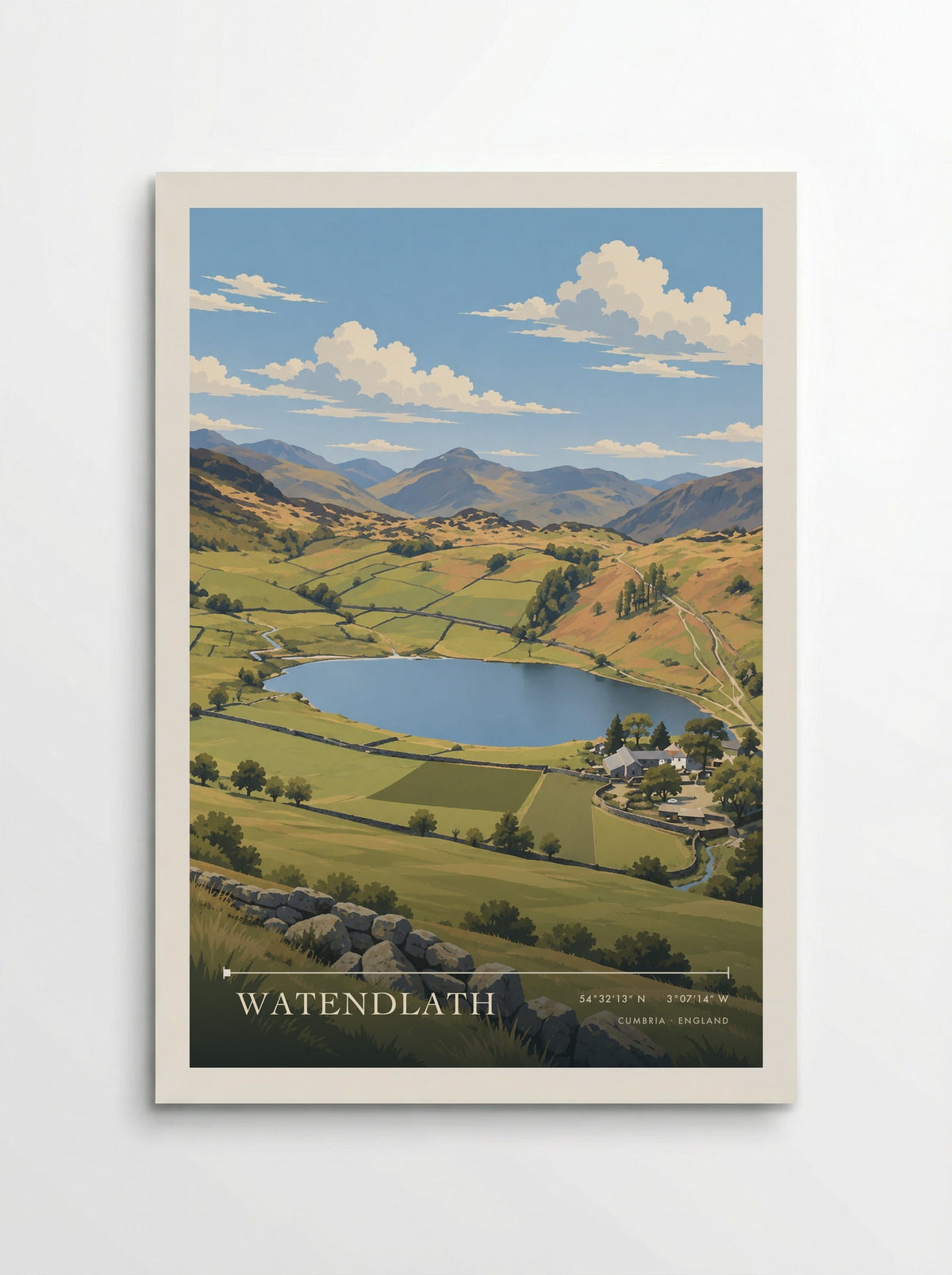 Watendlath, Cumbria | Travel Poster - Poster