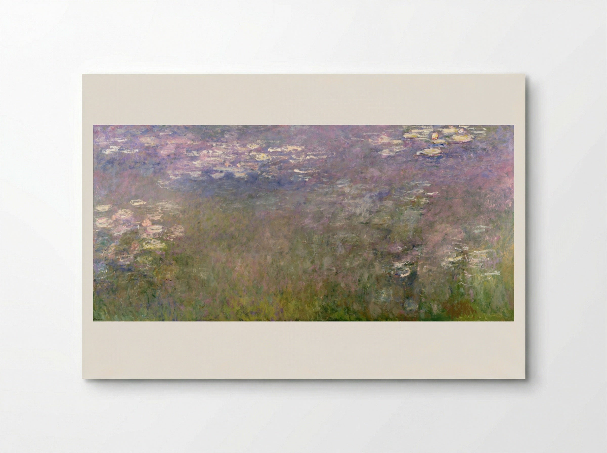 Water Lilies (Agapanthus) - Claude Monet - Poster