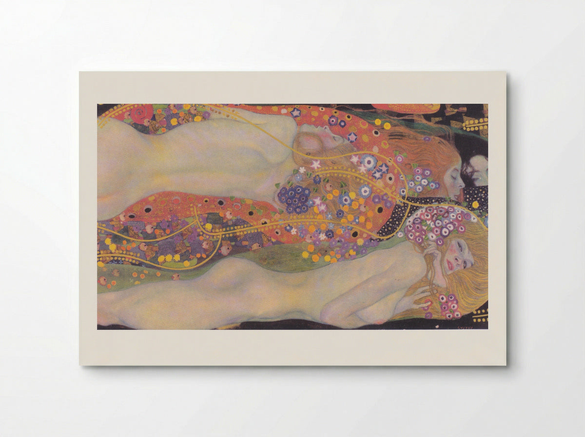 Water Snakes II - Gustav Klimt - Poster