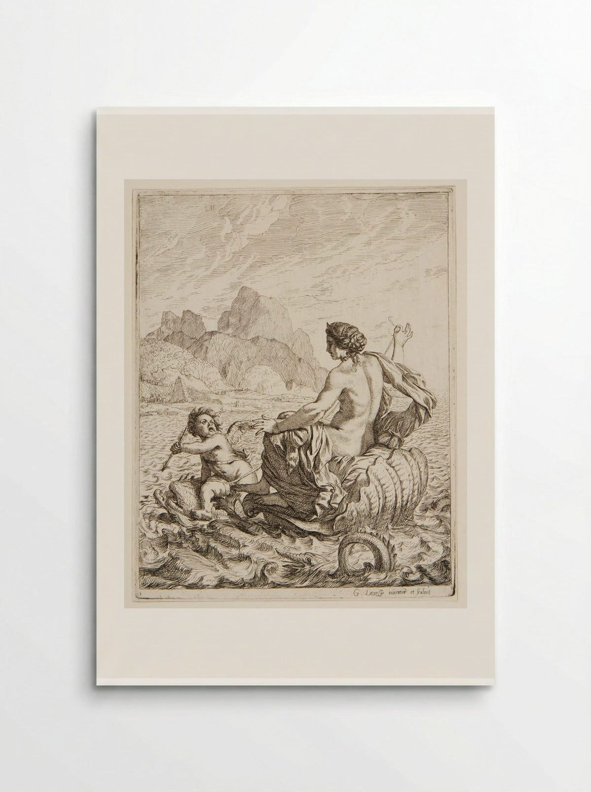 Water - Gérard de Lairesse - Poster