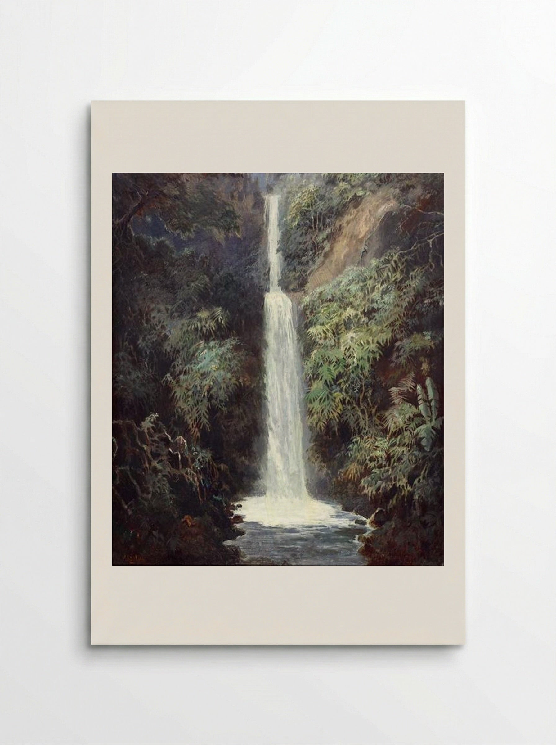 Waterfall - Abdullah Suriosubroto - Poster