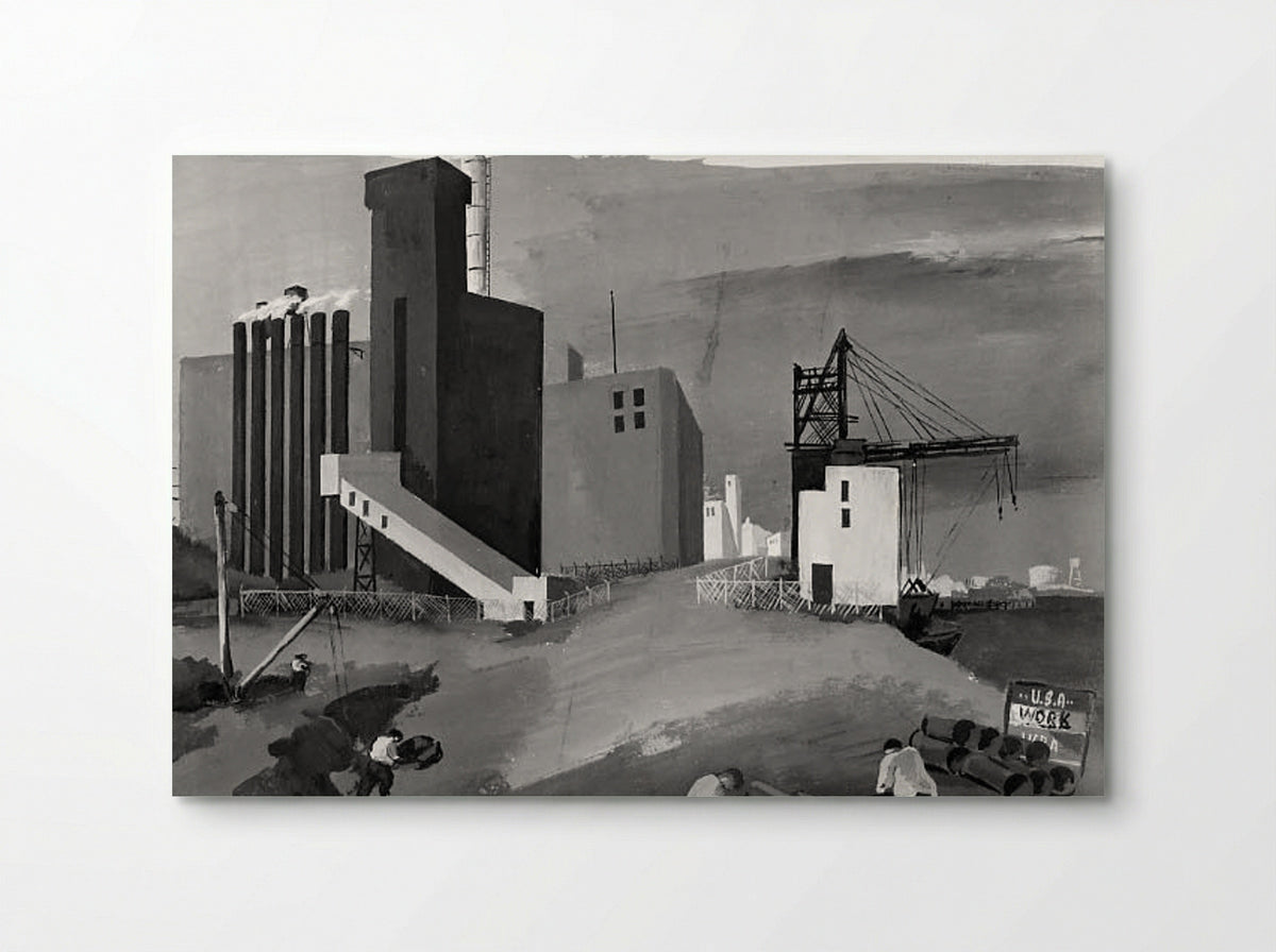 Waterfront - Joseph Kaplan - Poster