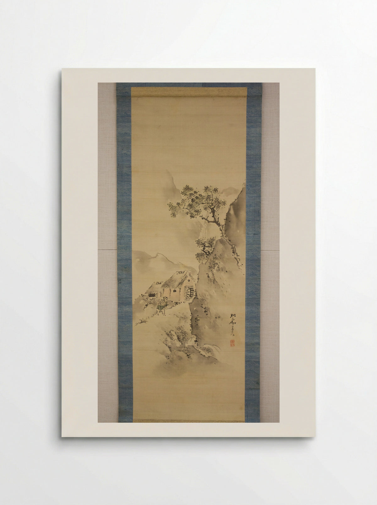 Watermill in the Mountains - Kishi Ganryo - Poster