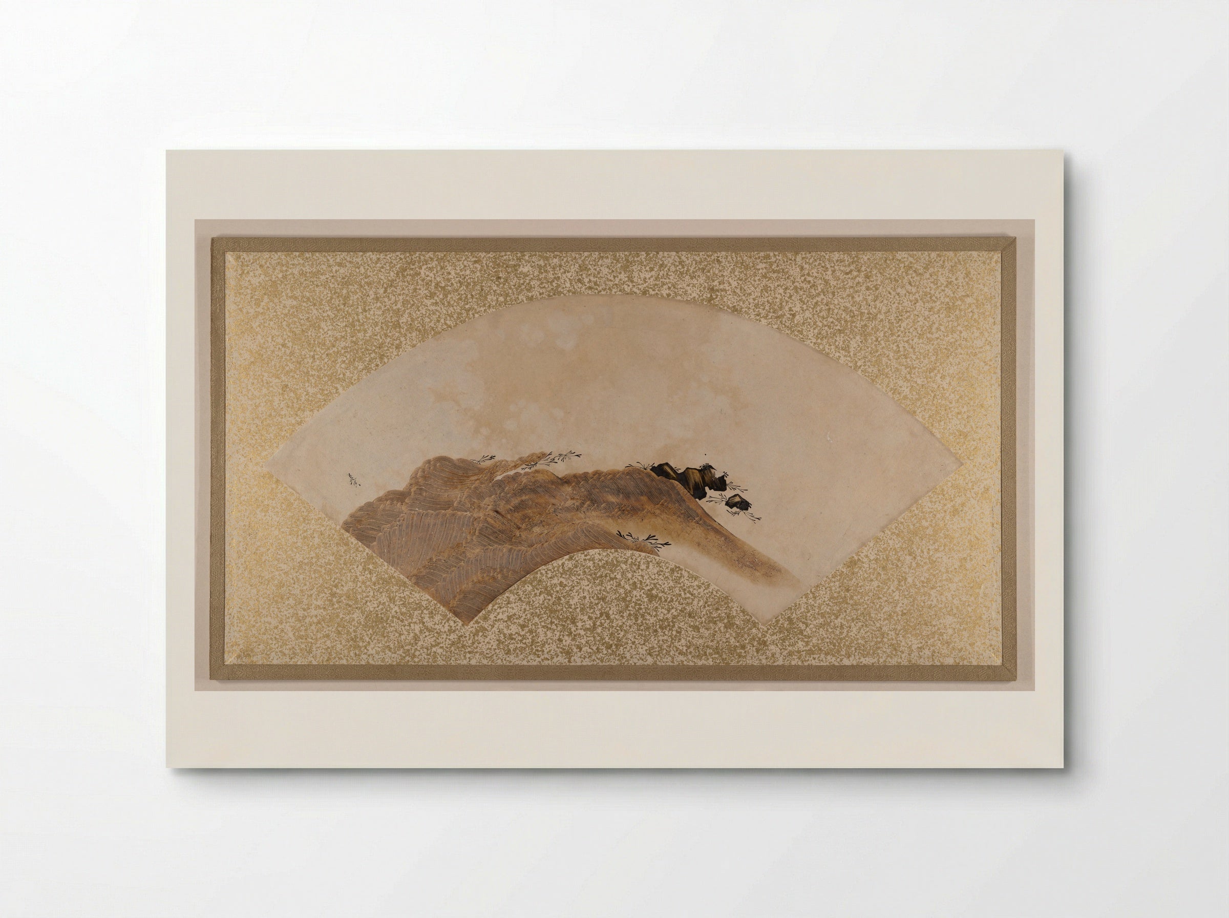 Waves and Rocks - Shibata Zeshin - Poster