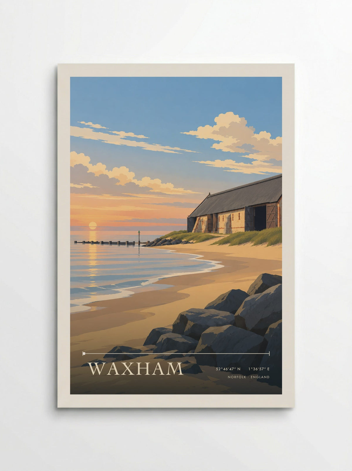Waxham, Norfolk | Travel Poster - Poster