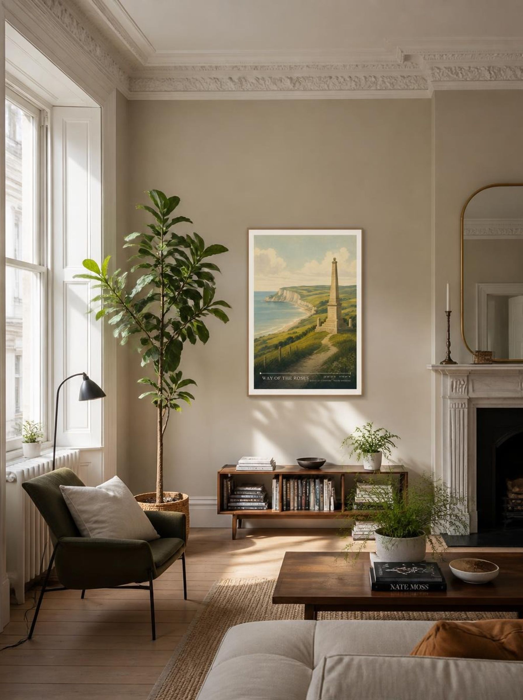 Way of the Roses East Riding of Yorkshire United Kingdom Travel Poster - Lifestyle