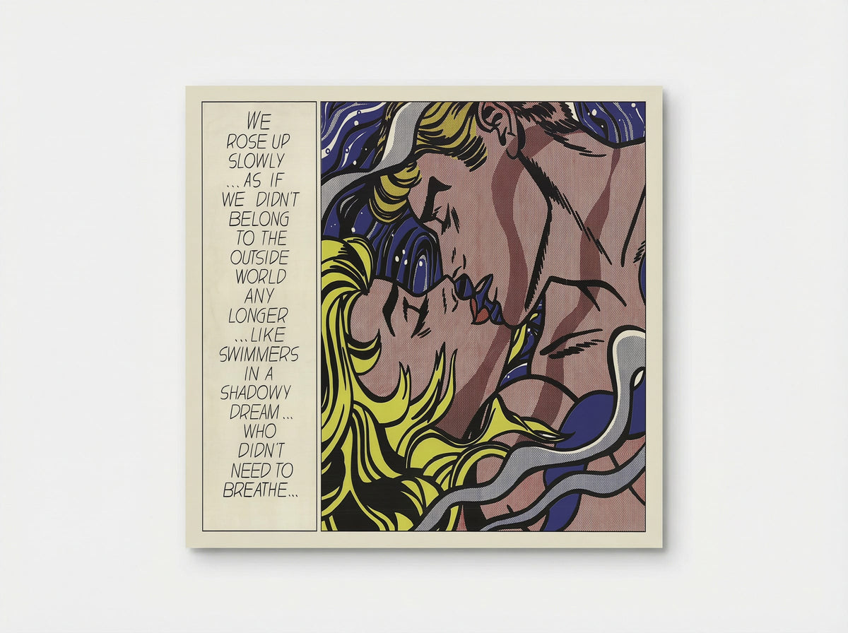 We Rose Up Slowly - Roy Lichtenstein - Poster