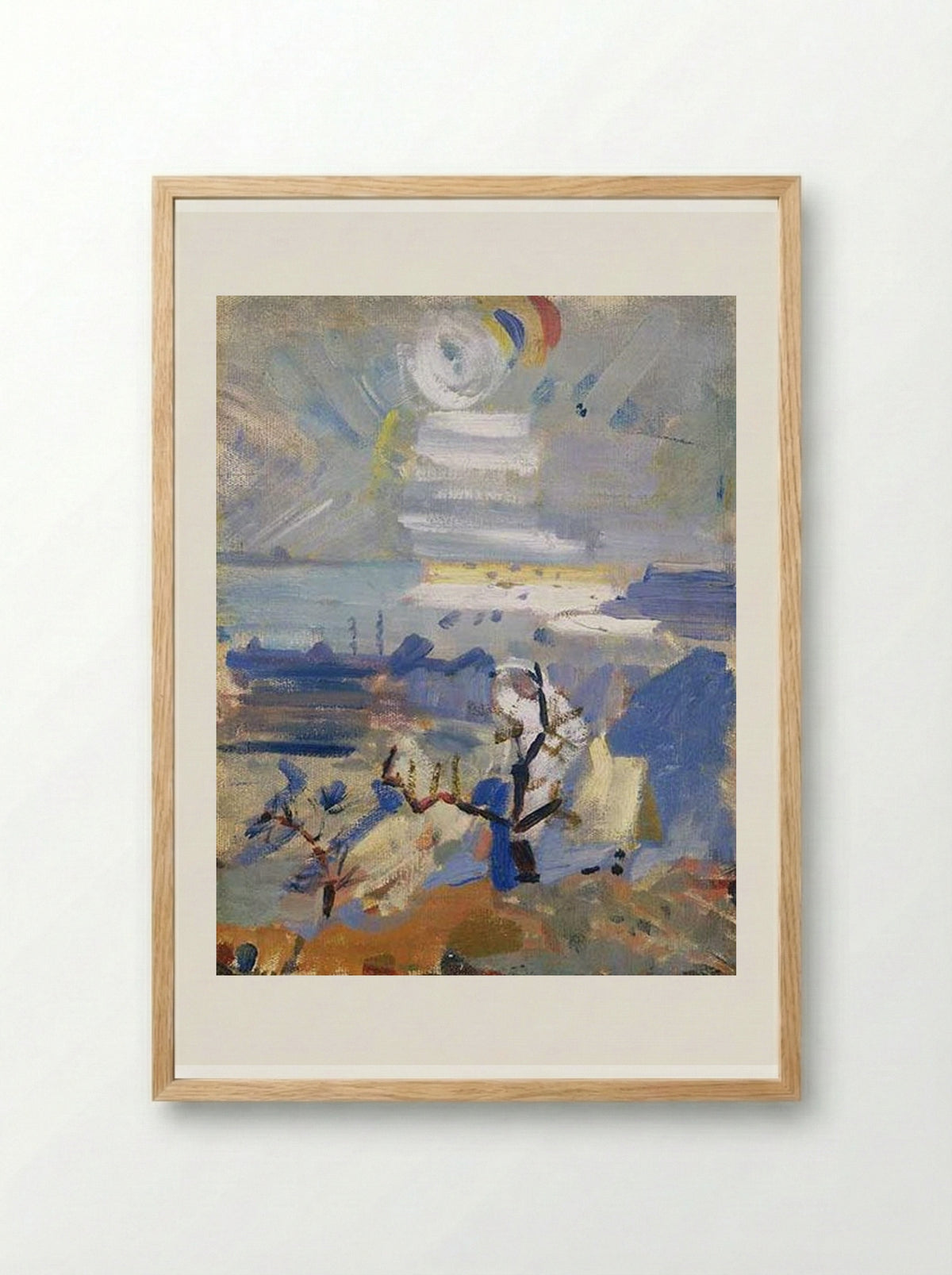 Weehawken Sequence, No. 30 - John Marin - Framed Print Wood