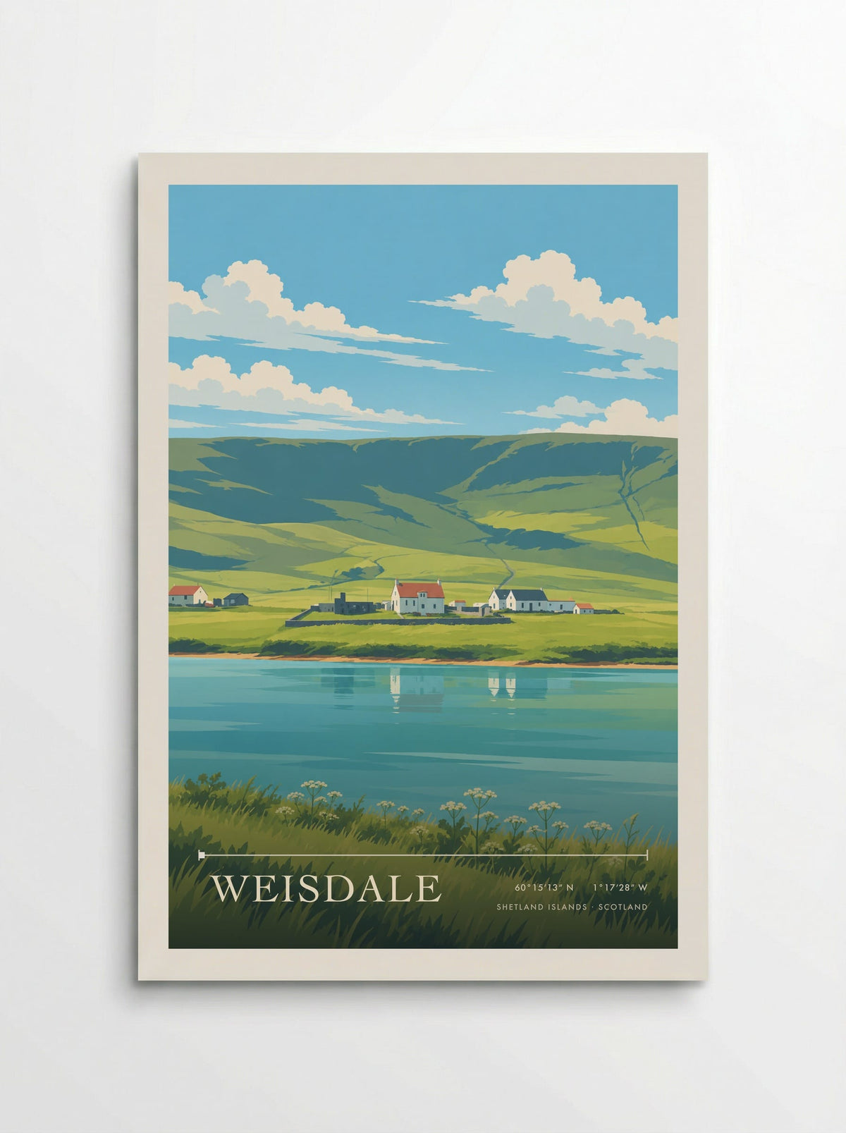 Weisdale, Shetland Islands | Travel Poster - Poster