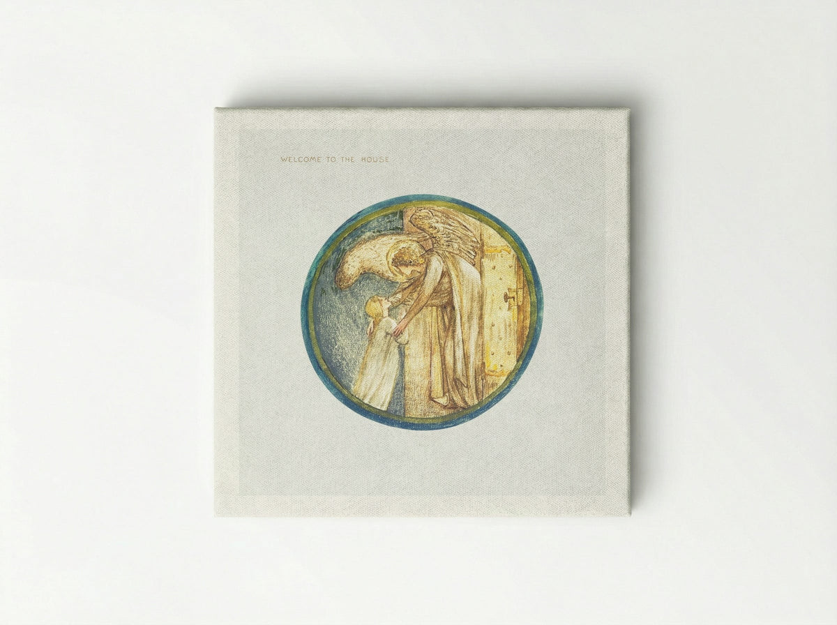 Welcome to the House, from The Flower Book - Edward Burne-Jones - Canvas