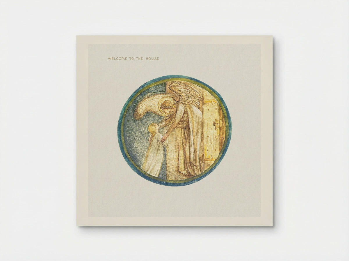 Welcome to the House, from The Flower Book - Edward Burne-Jones - Poster