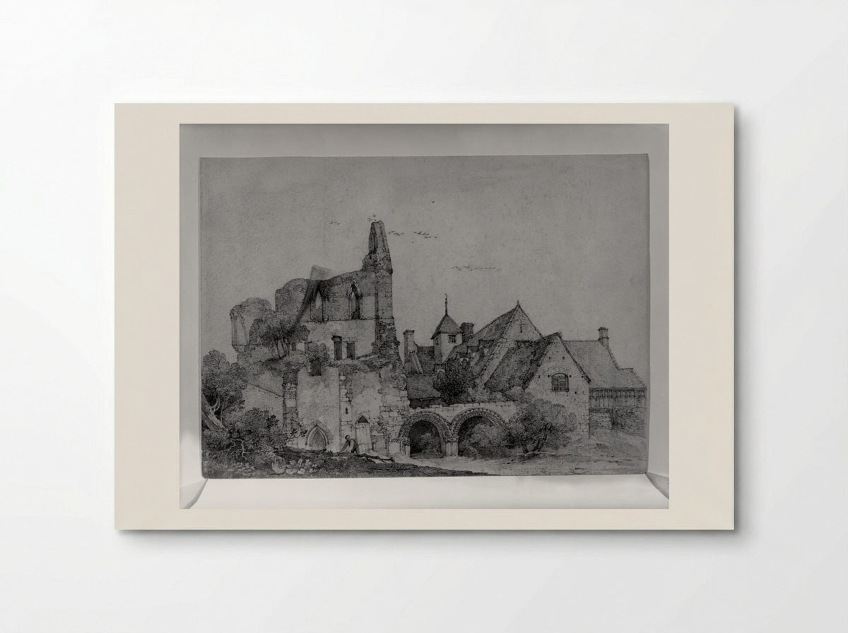 Wenlock Priory - John Sell Cotman - Poster