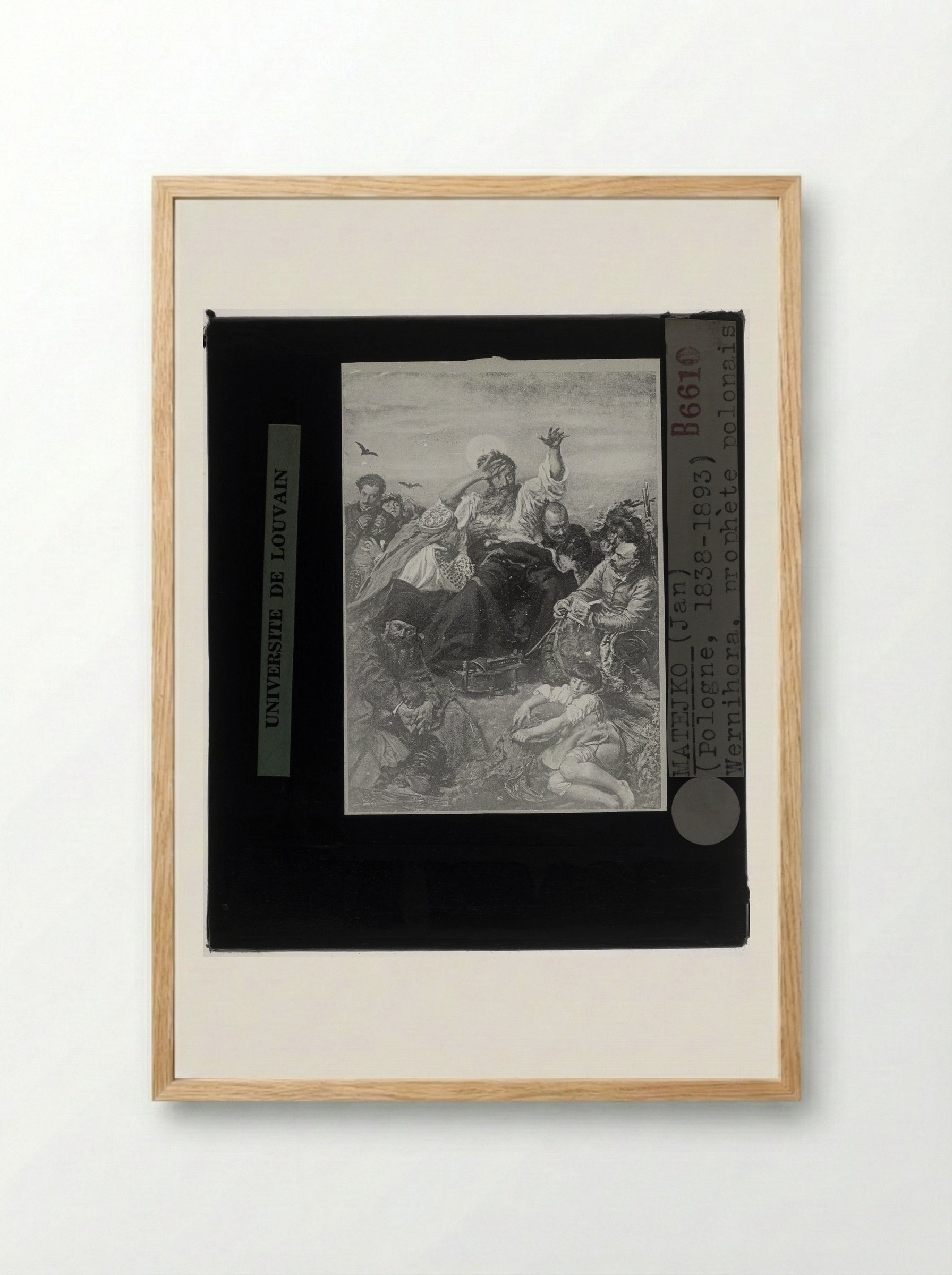 Wernyhora - Jan Matejko - Framed Print Wood
