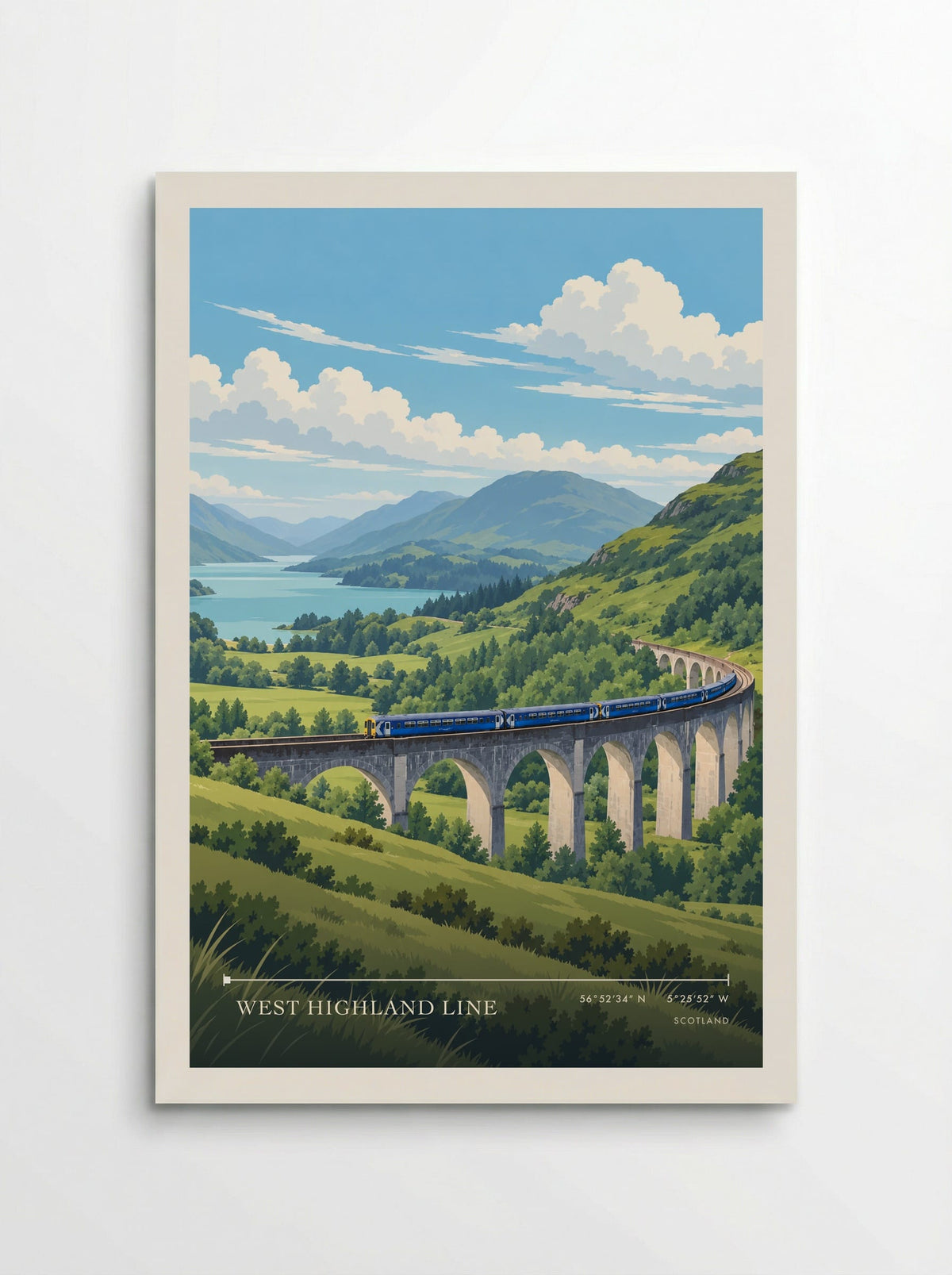 West Highland Line | Travel Poster - Poster