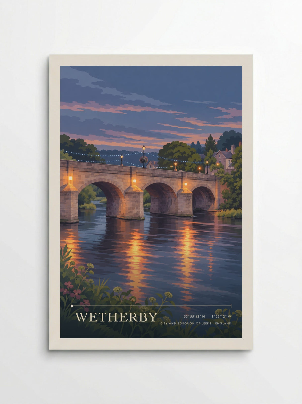 Wetherby, City and Borough of Leeds | Travel Poster - Poster
